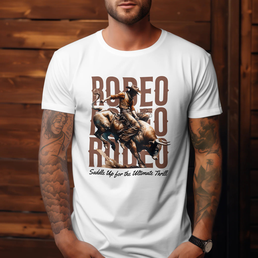 Tričko western rodeo