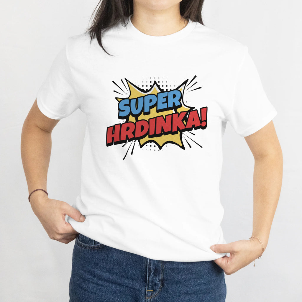 Tričko máma superhrdinka