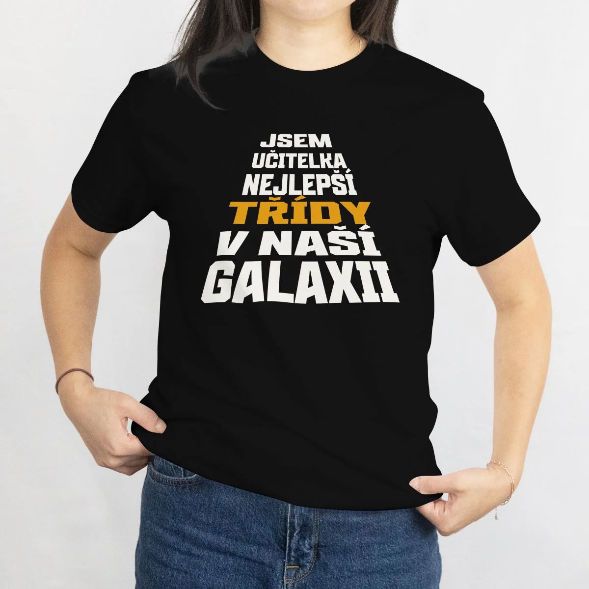 tričko pro nejlepší učitele v galaxii