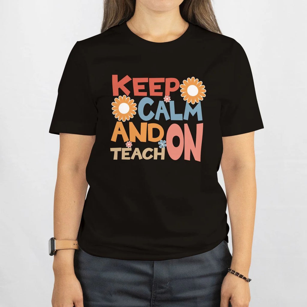 tričko pro učitele teach on