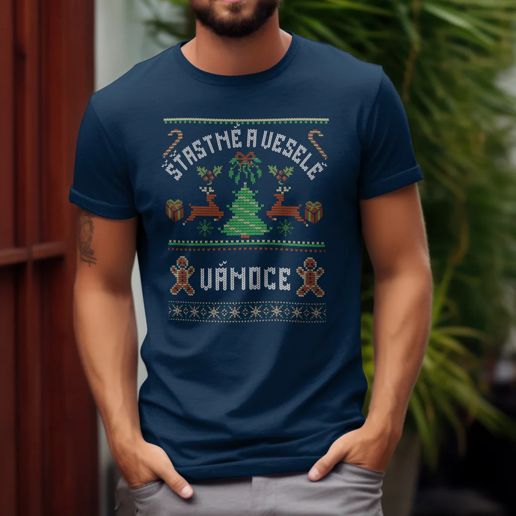 Vánoce ŠŤASTNÉ A VESELÉ VÁNOCE