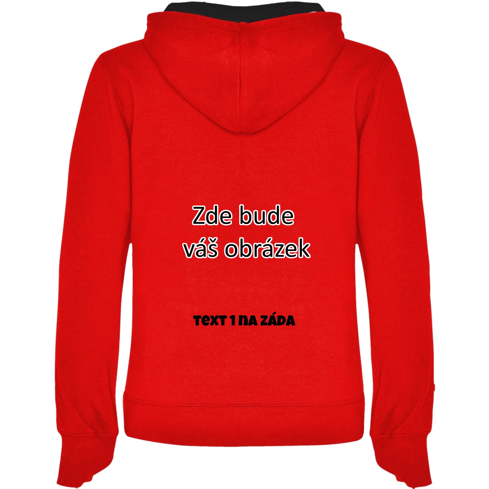 červenáčerná záda