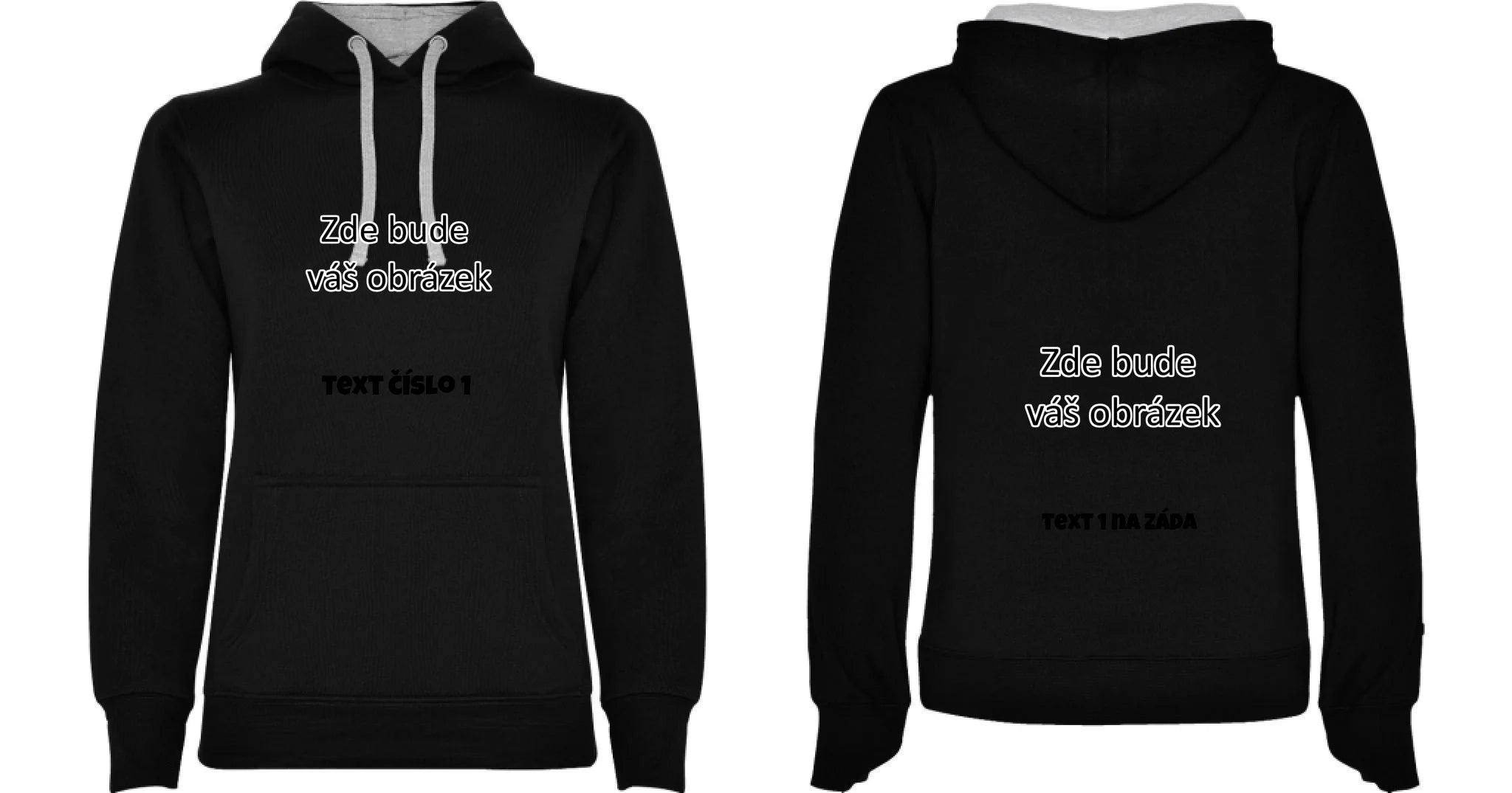 černá melír oboustr