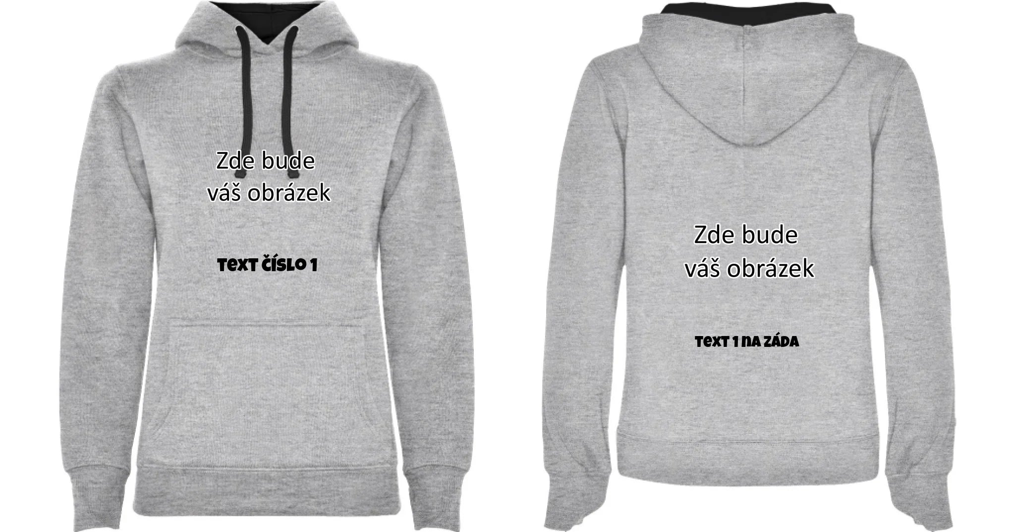 melír černá oboustr