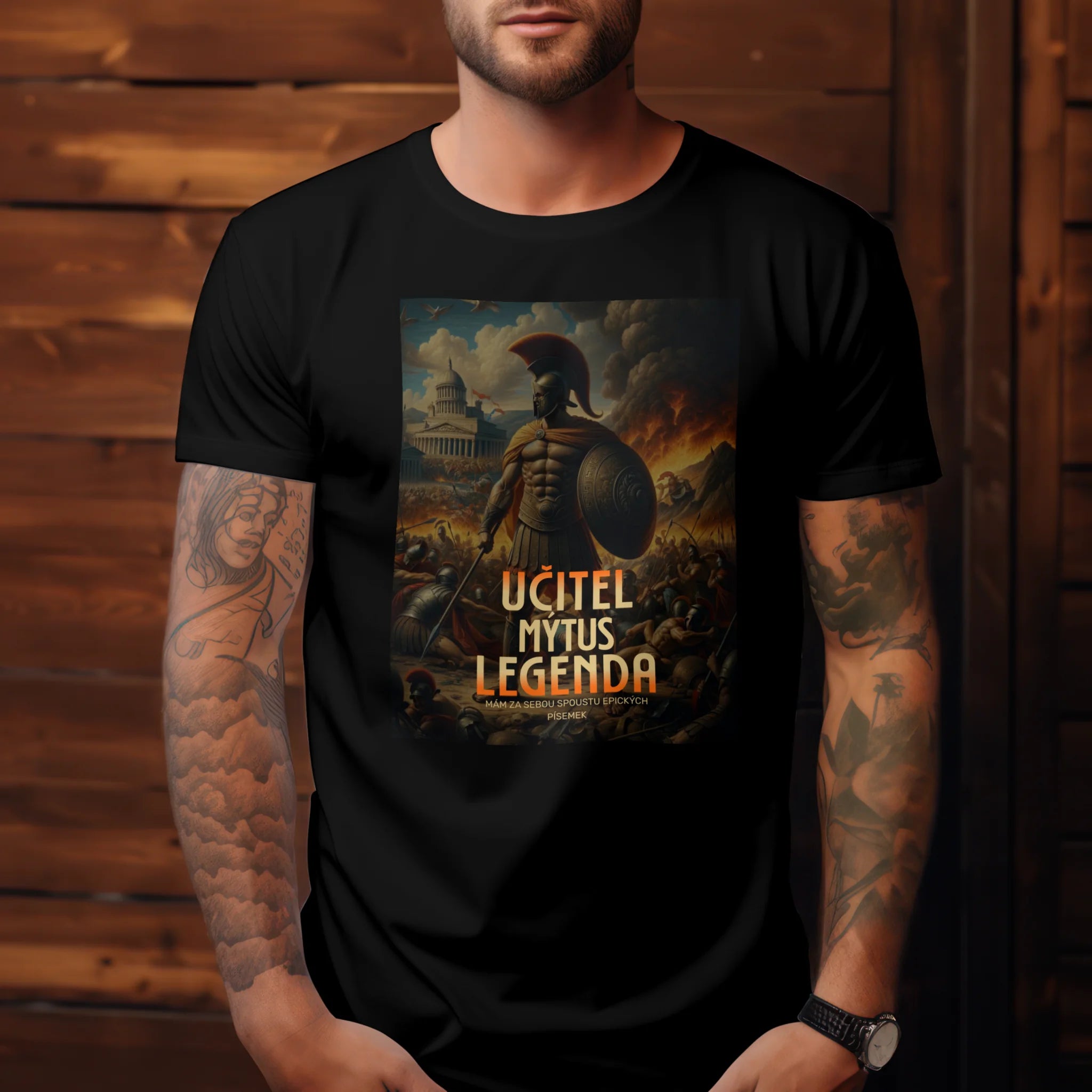 Tričko UČITEL MÝTUS LEGENDA