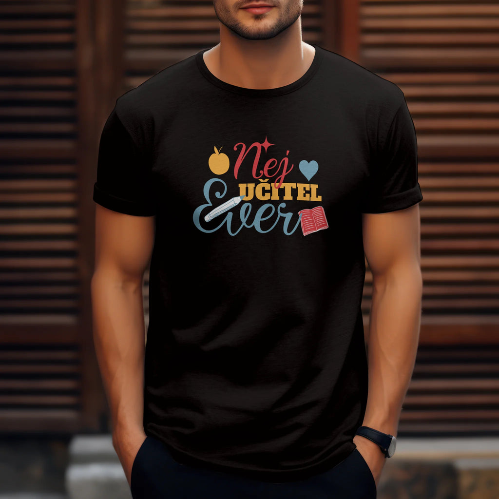 Tričko NEJLEPŠÍ UČITEL EVER