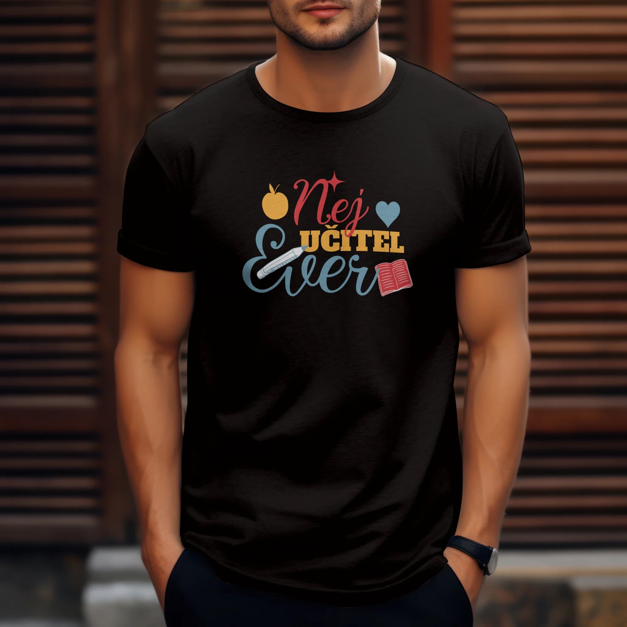 Tričko NEJLEPŠÍ UČITEL EVER