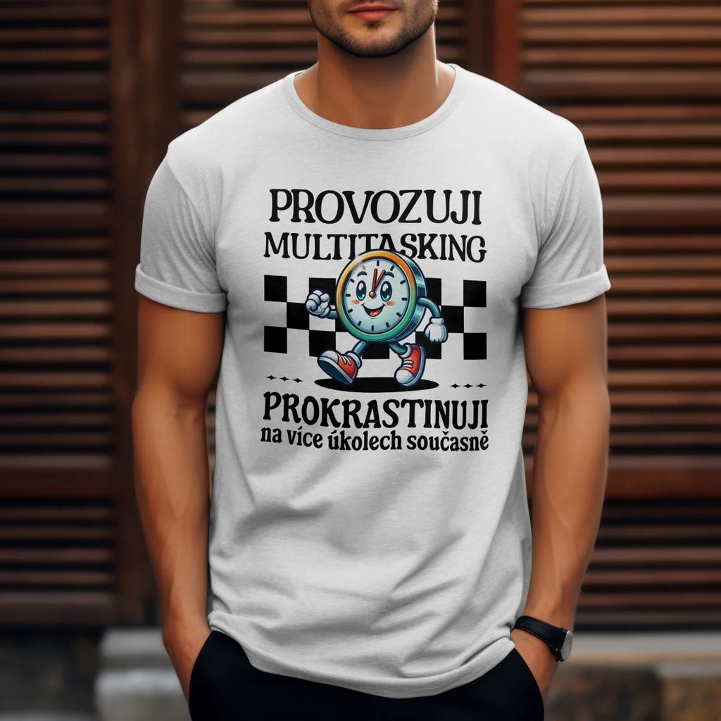 Tričko provozuji multitasking
