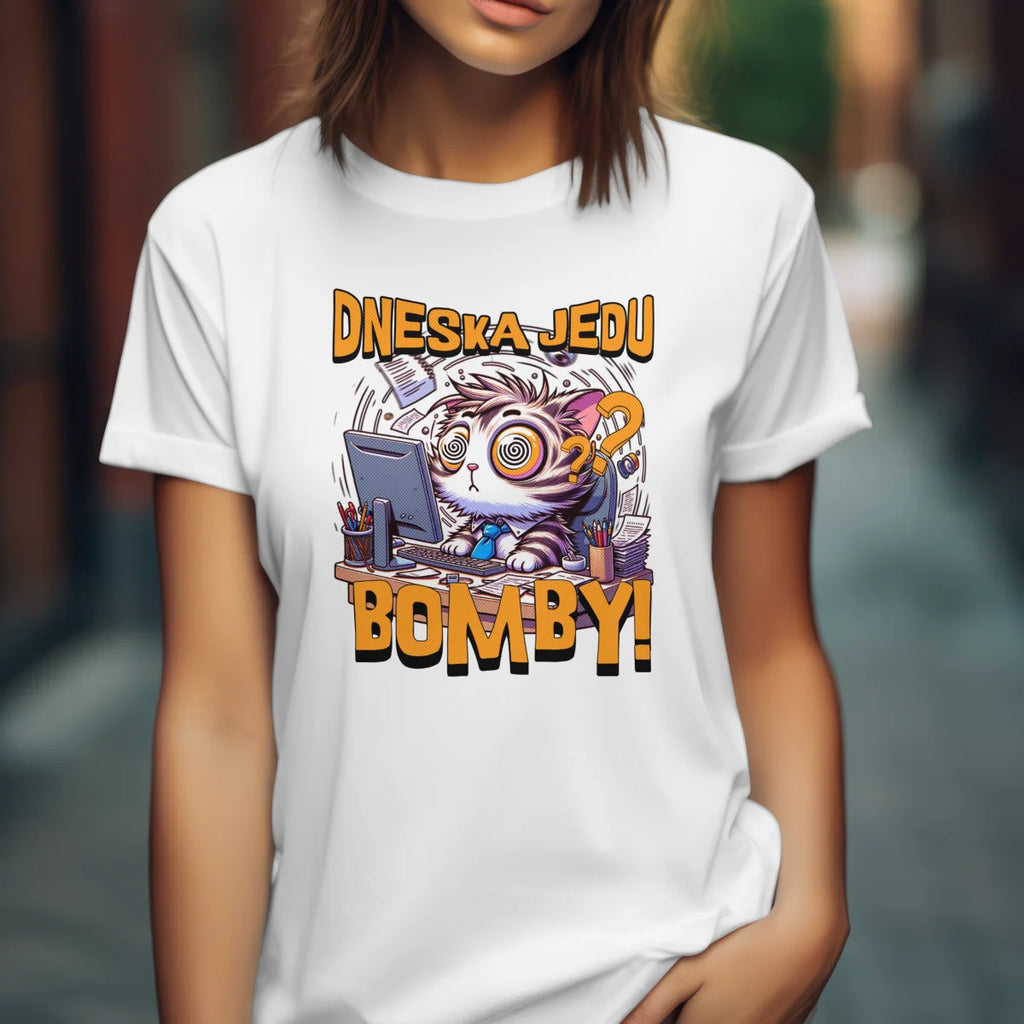 Tričko dámské pracovní jedu bomby