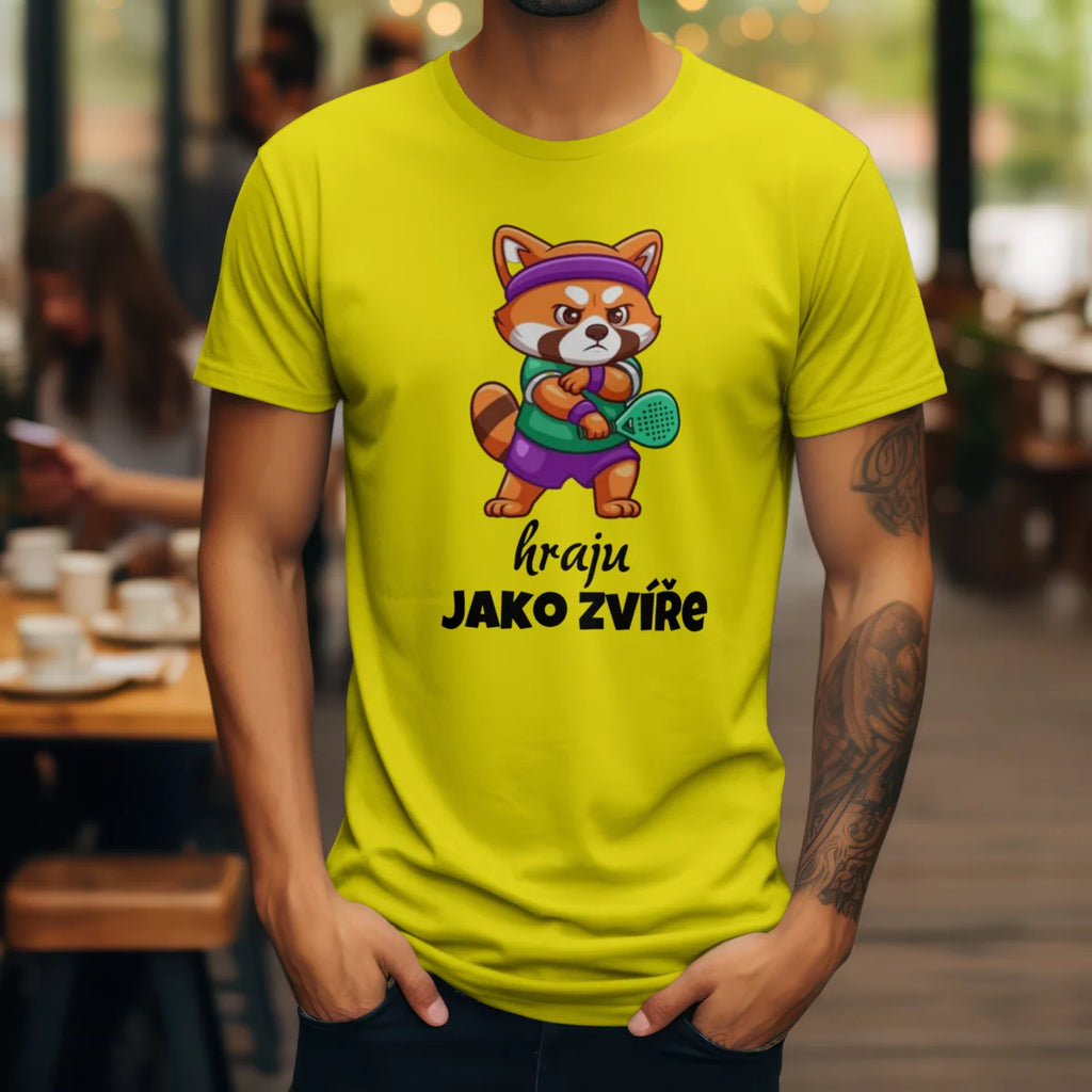 Tričko padel s vlastním motivem