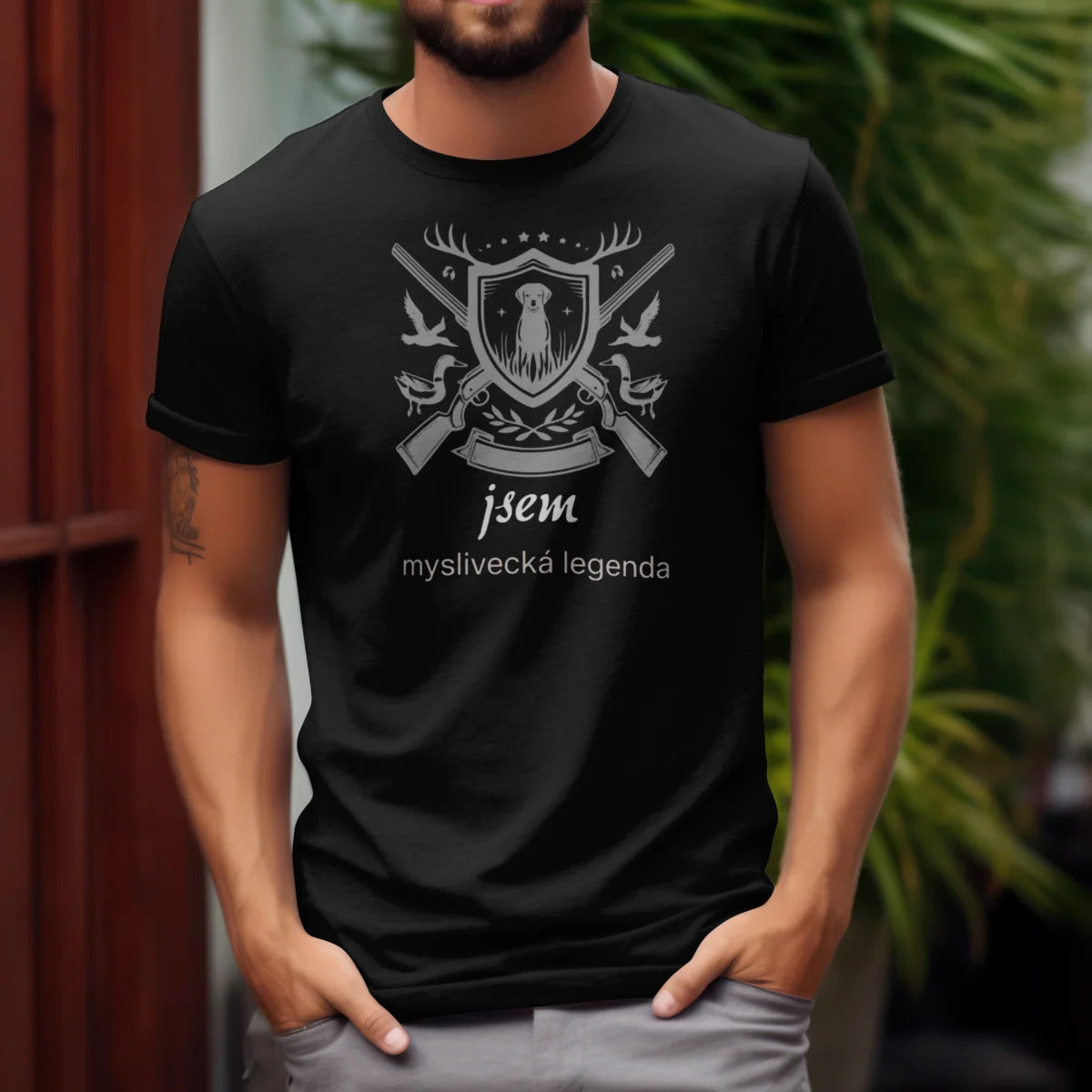 Tričko myslivost vlastní potisk