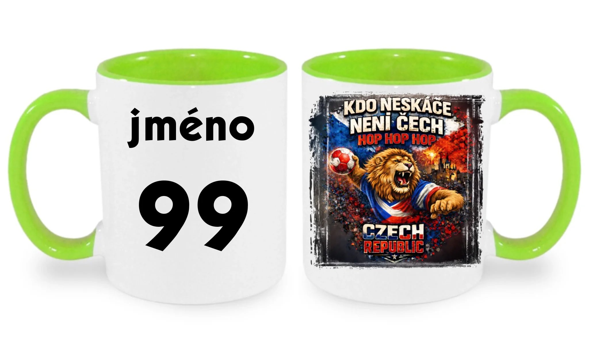 zelený