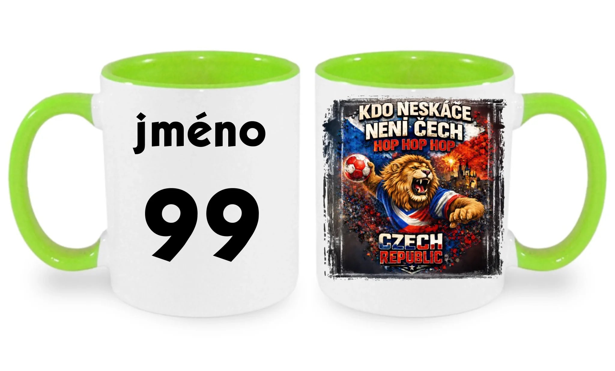 zelený