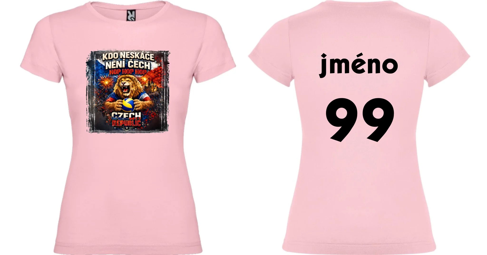 světle růžová oboousrt