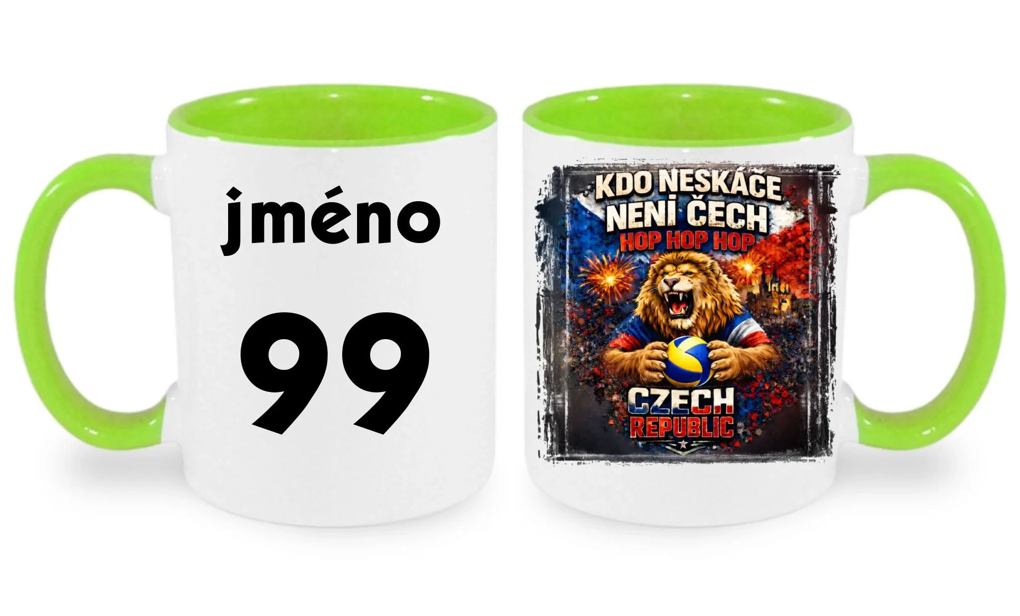 zelený