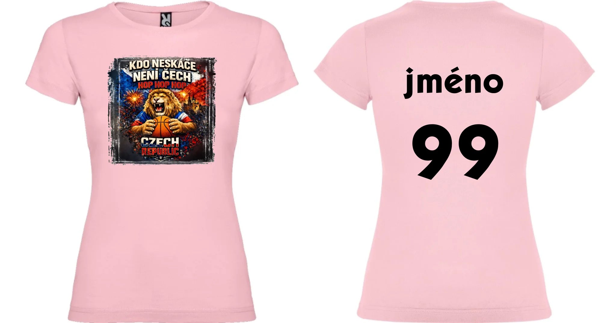 světle růžová oboousrt