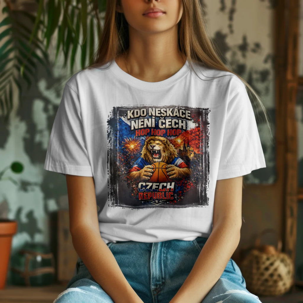 Merch pro fanoušky basketu.