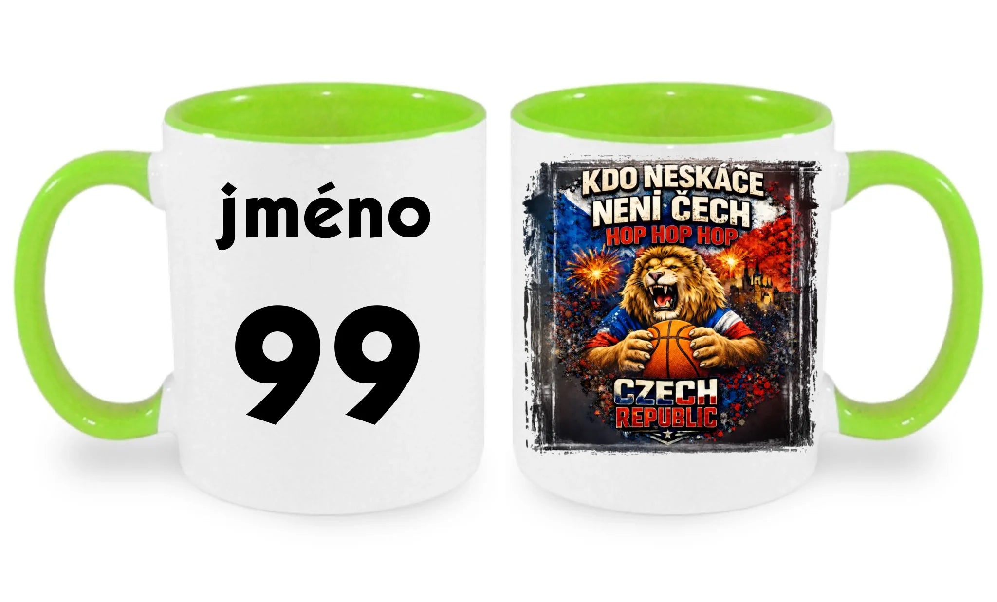 zelený