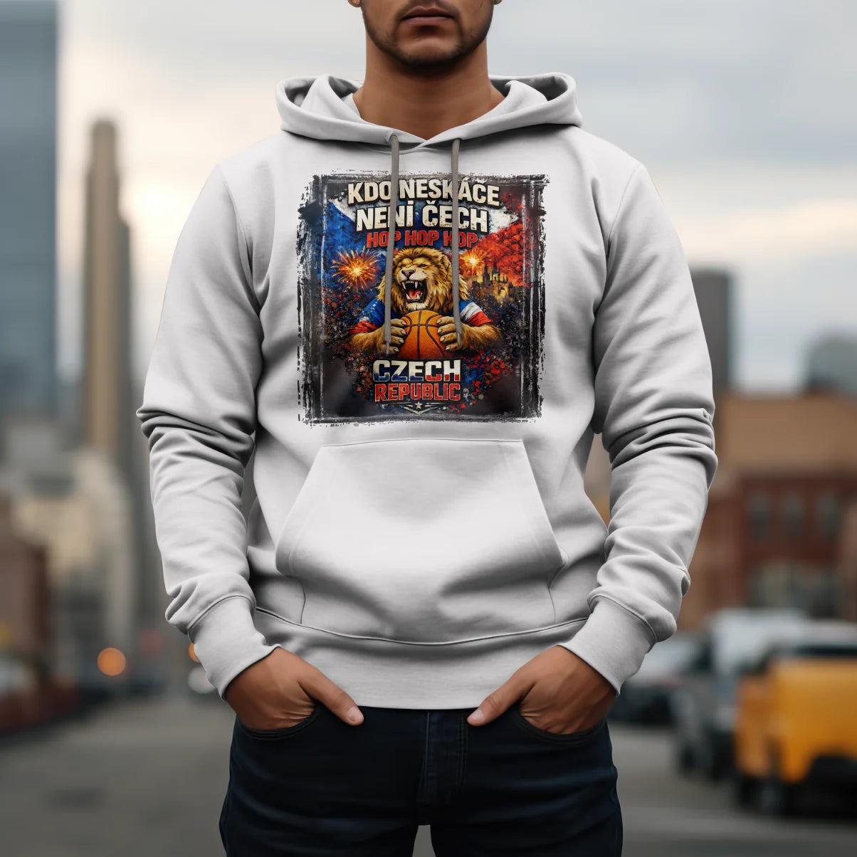 Merch pro fanoušky basketu.