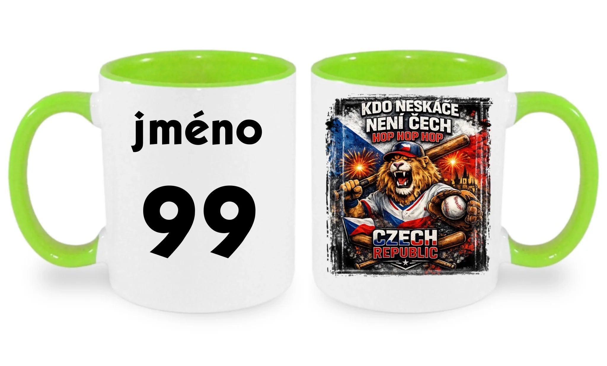 zelený