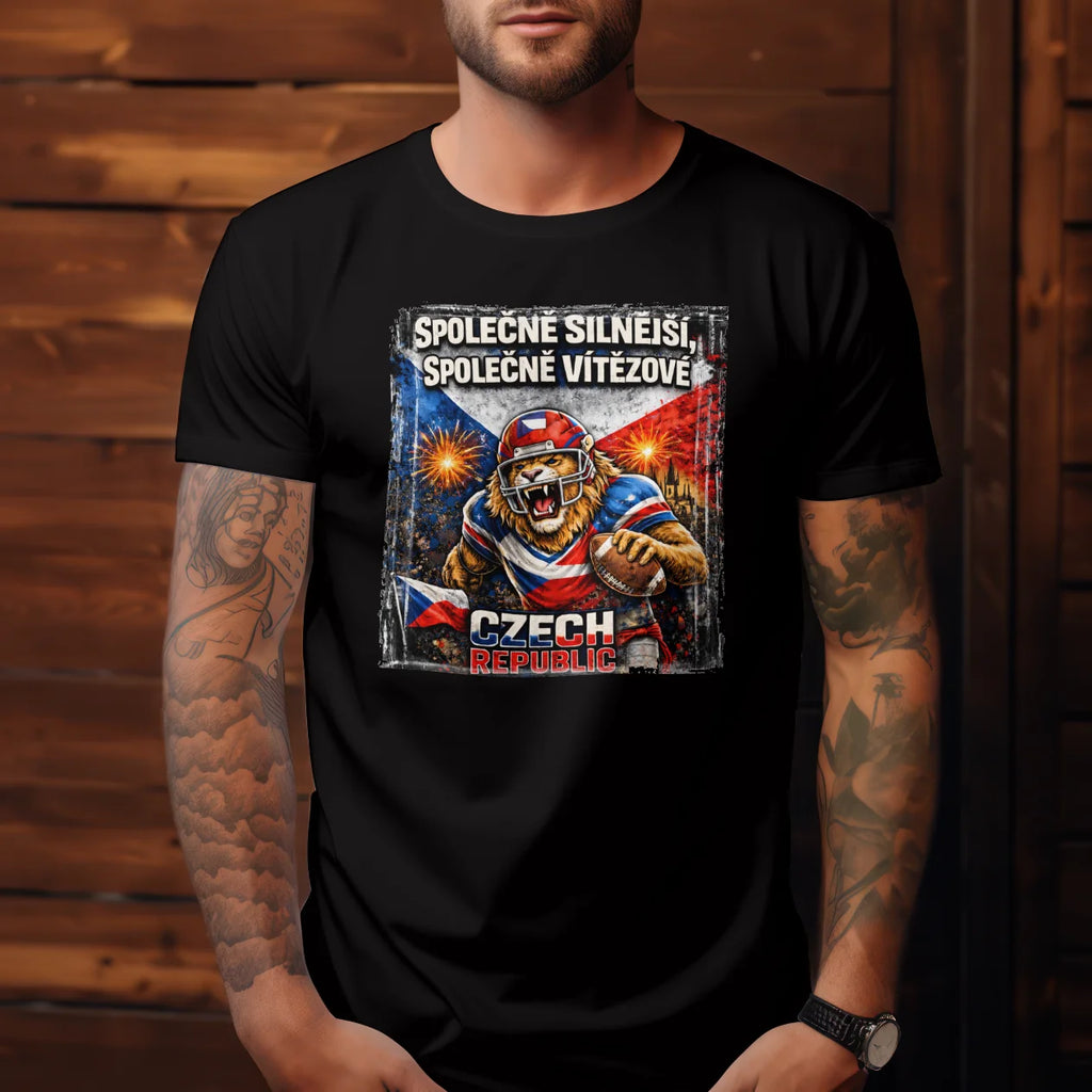 Tričko s motivem americký fotbal.