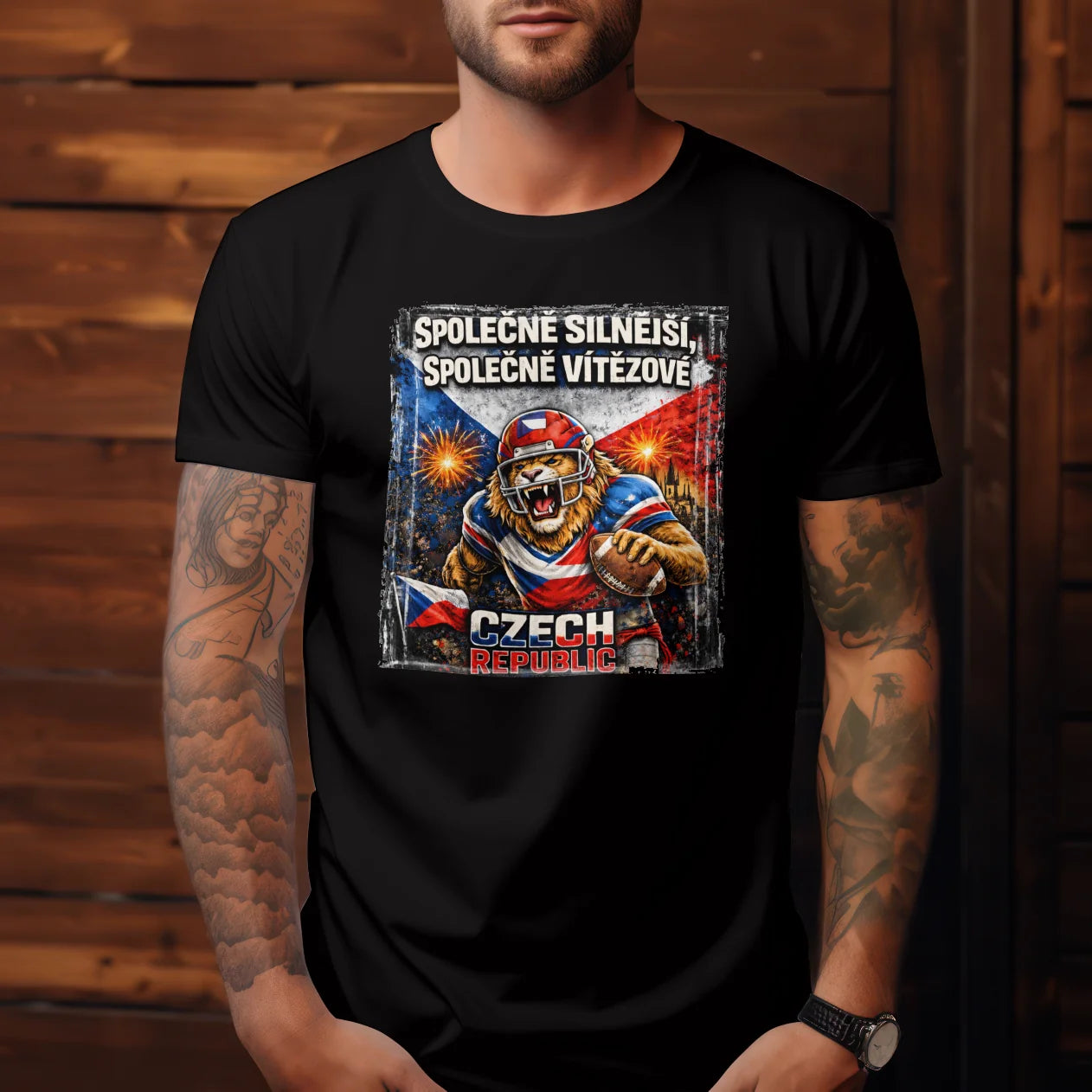 Tričko s motivem americký fotbal.