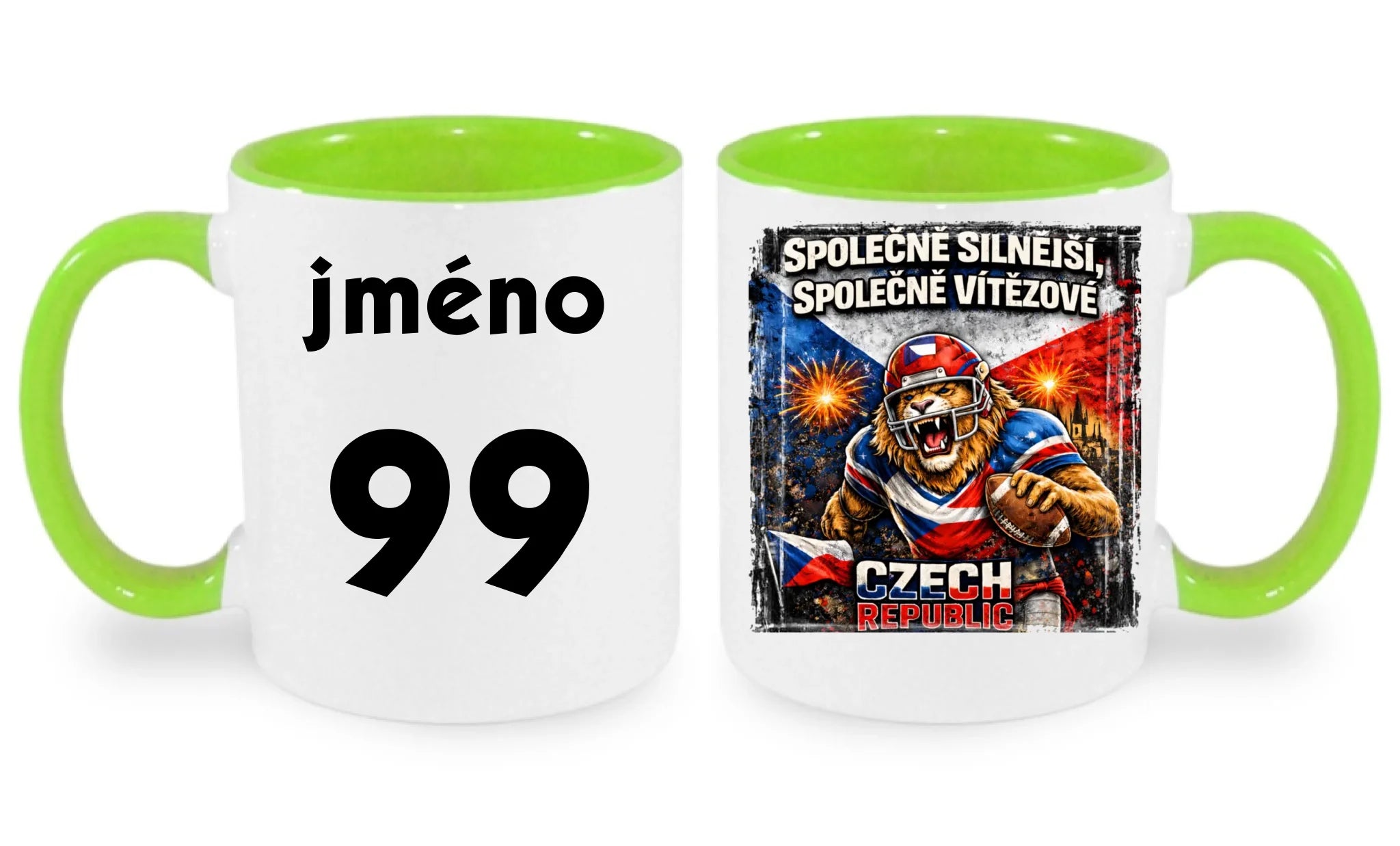 zelený