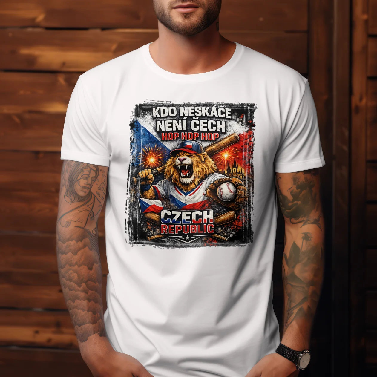 Triško pro fanoušky českého baeballu.