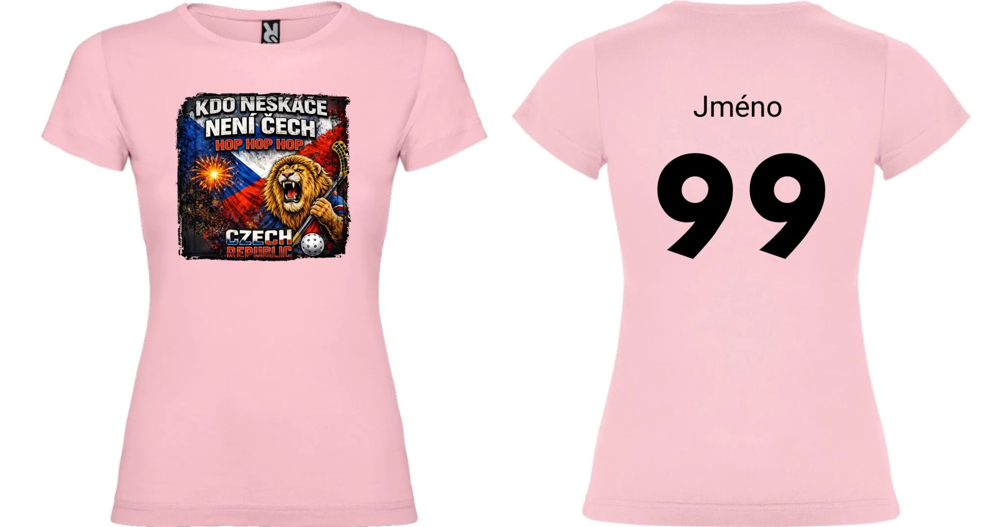 světle růžová oboousrt