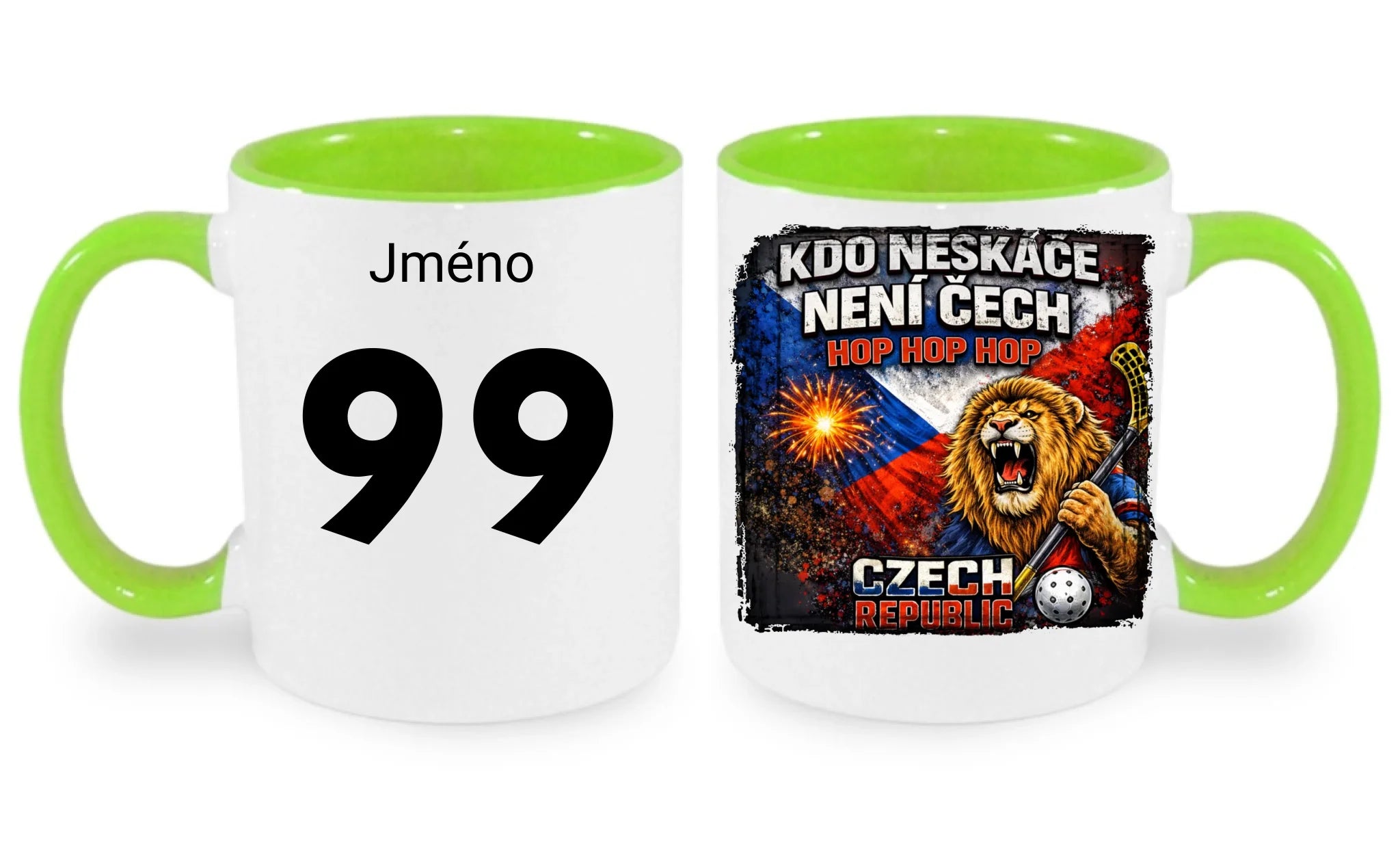 zelený