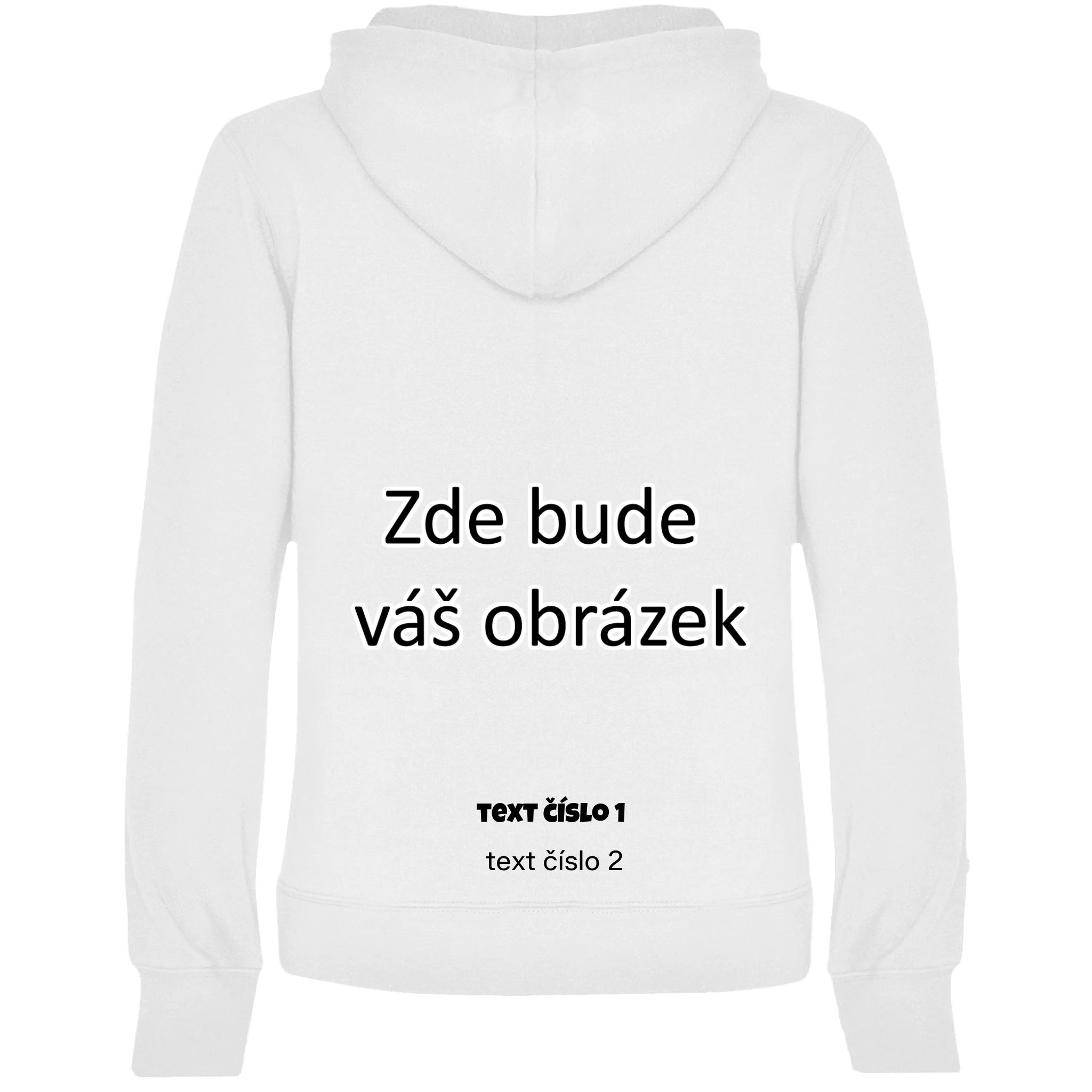 bílá záda