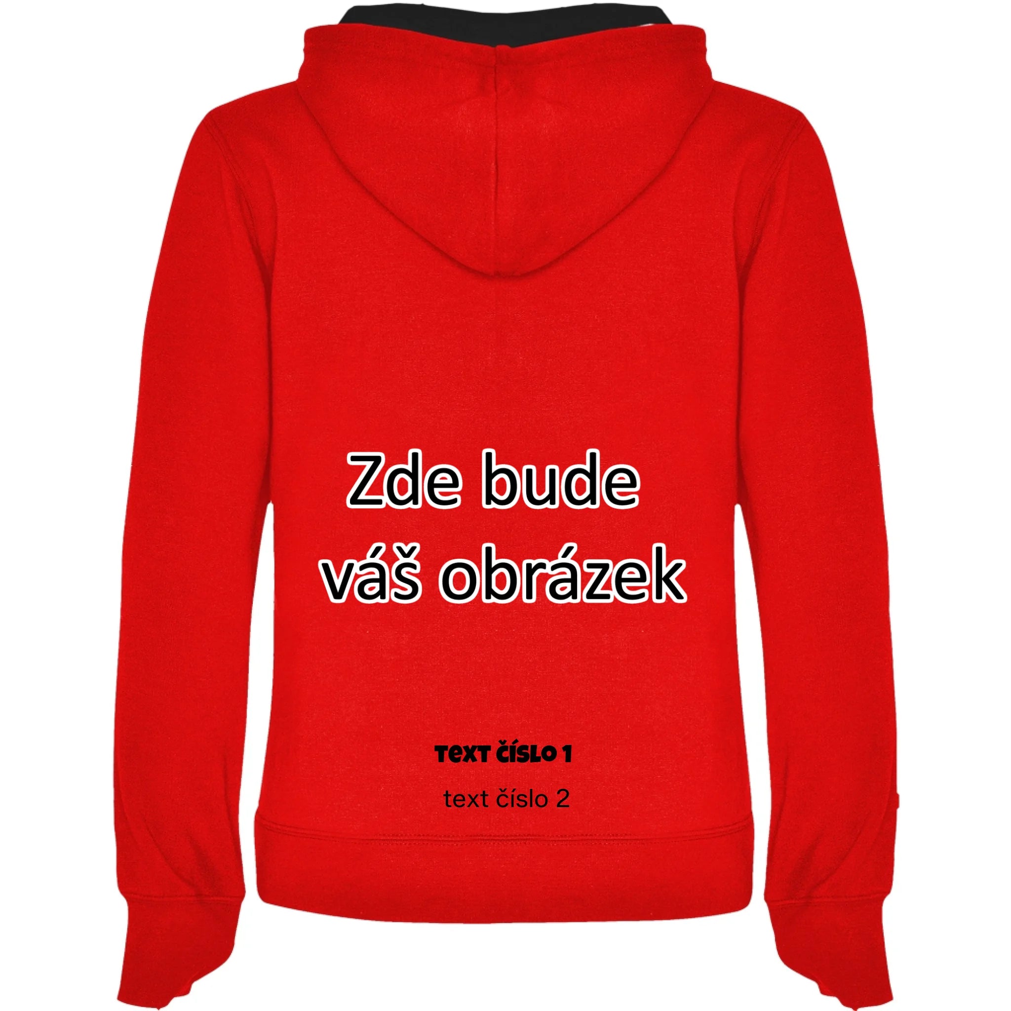 červenáčerná záda