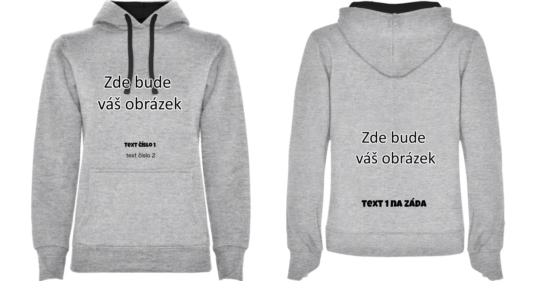 melír černá oboustr