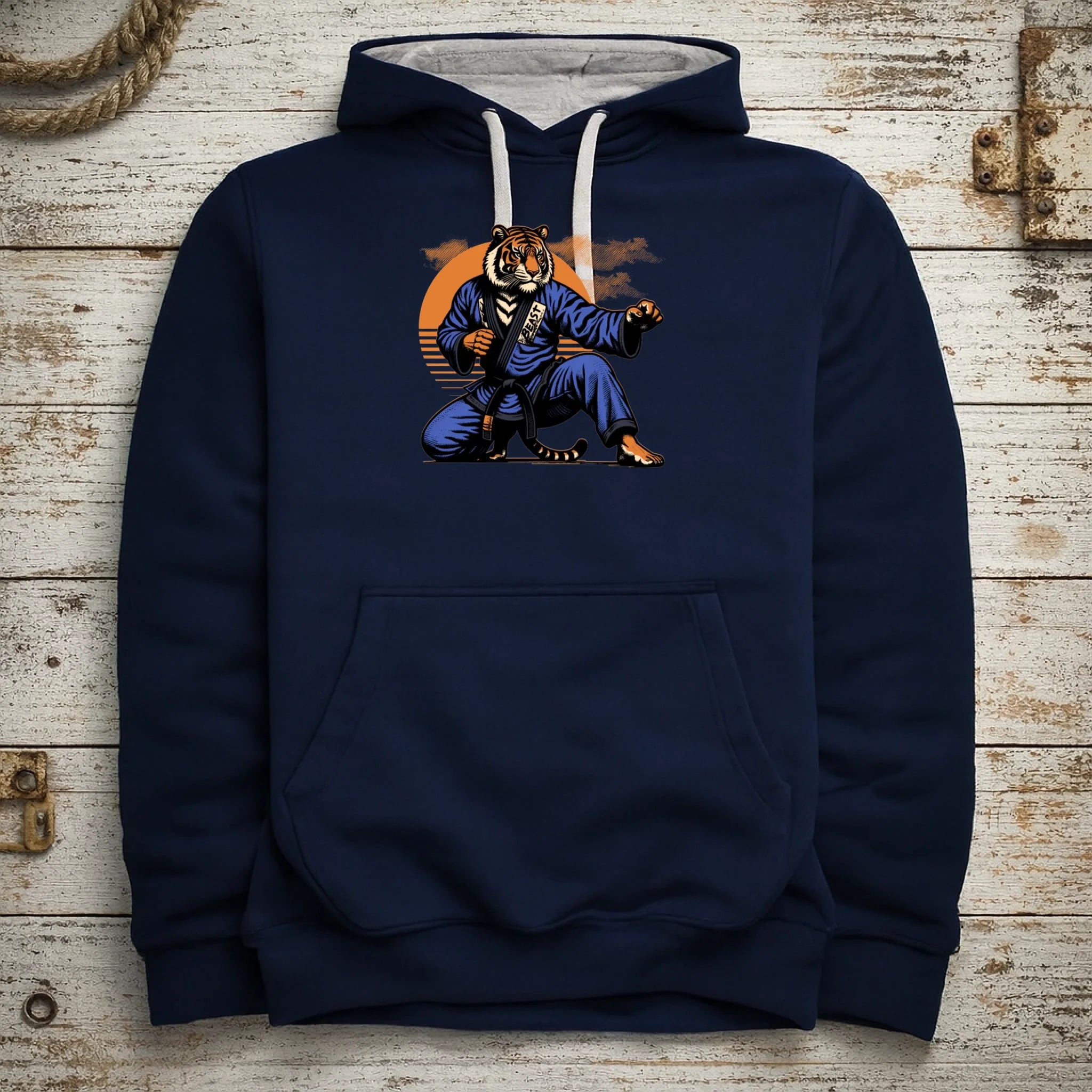 BOJOVÉ SPORTY VÝBĚR OBRÁZKU (10+motivů) a MOŽNOST DOPLNIT VLASTNÍ TEXTY pánská mikina s kapucí