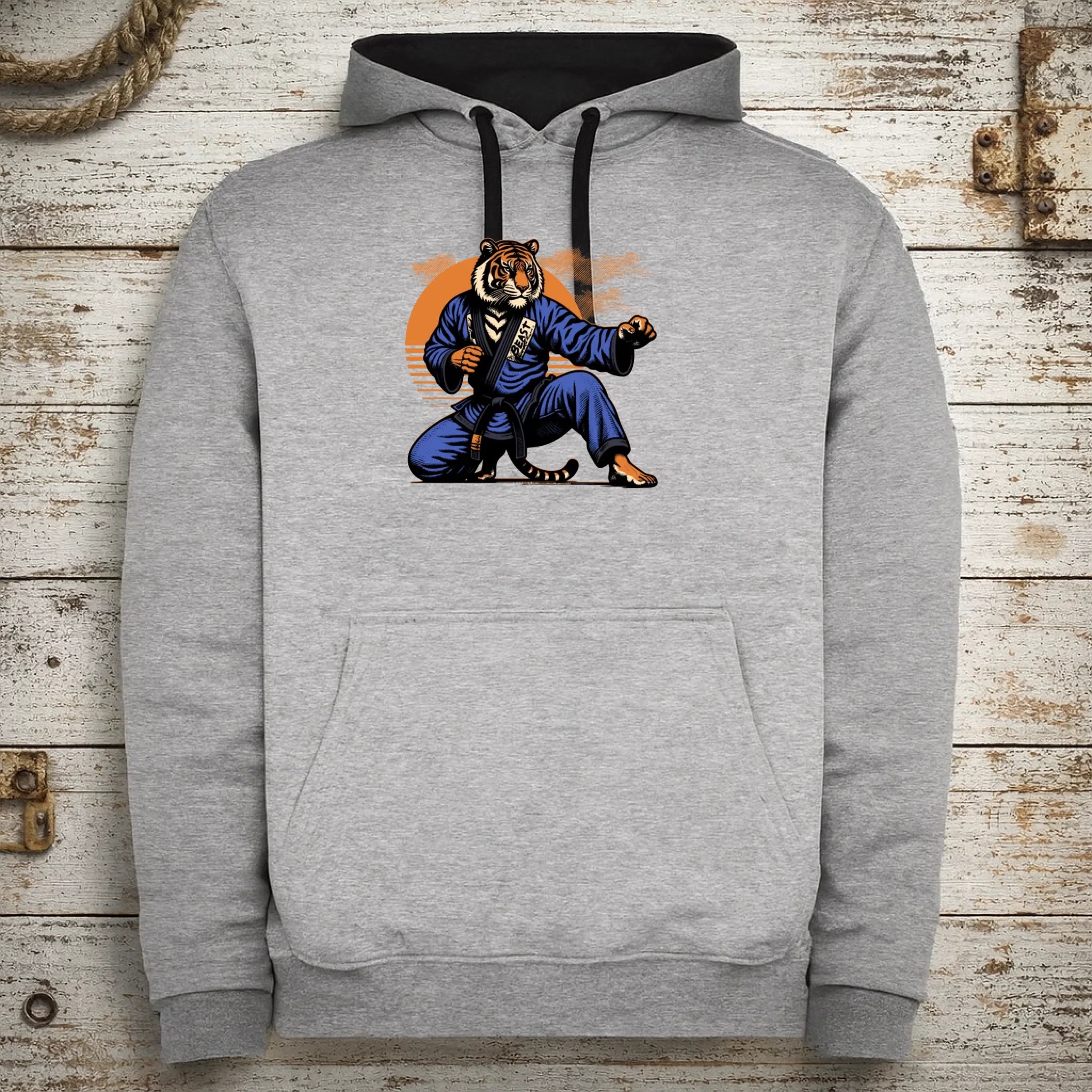 BOJOVÉ SPORTY VÝBĚR OBRÁZKU (10+motivů) a MOŽNOST DOPLNIT VLASTNÍ TEXTY pánská mikina s kapucí