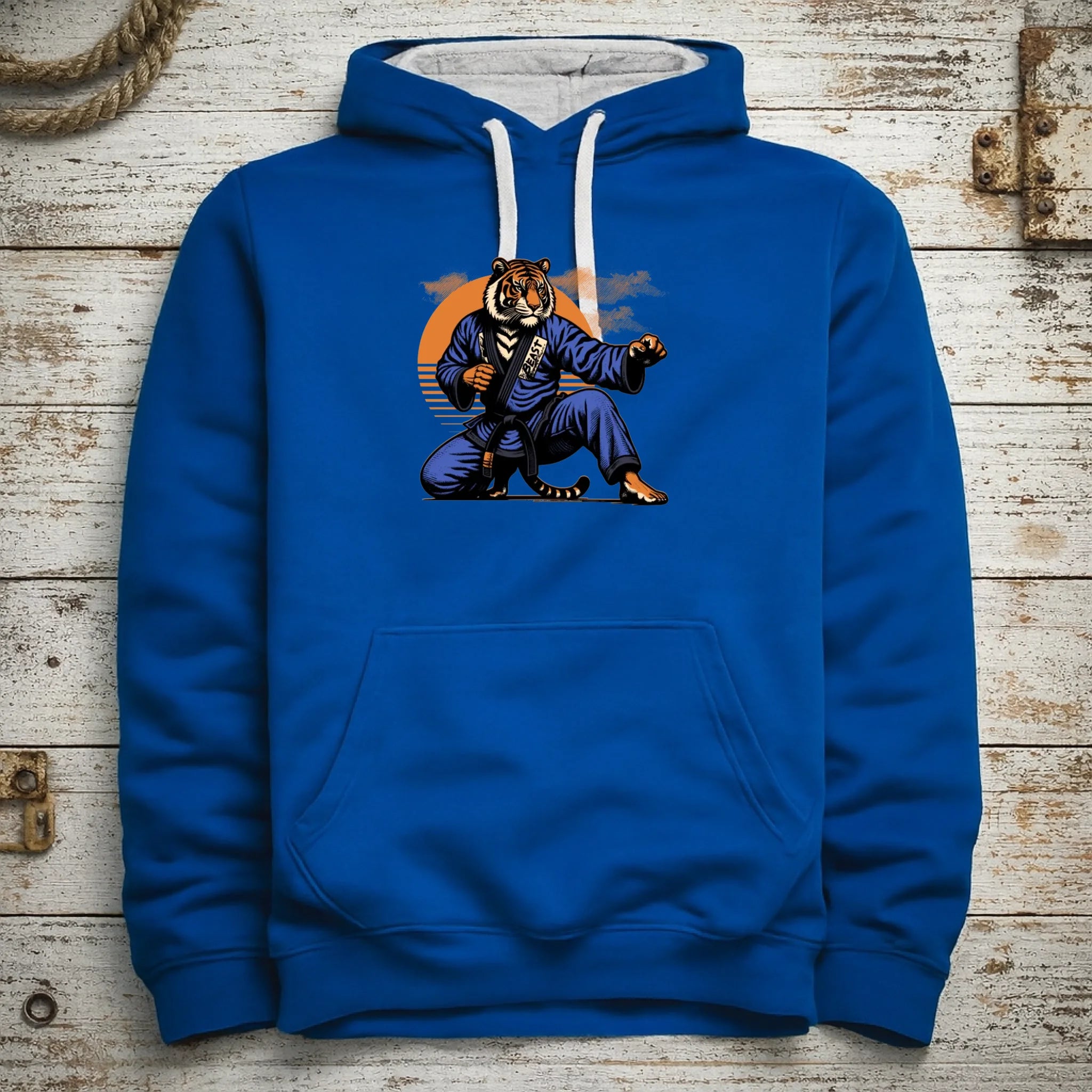 BOJOVÉ SPORTY VÝBĚR OBRÁZKU (10+motivů) a MOŽNOST DOPLNIT VLASTNÍ TEXTY pánská mikina s kapucí