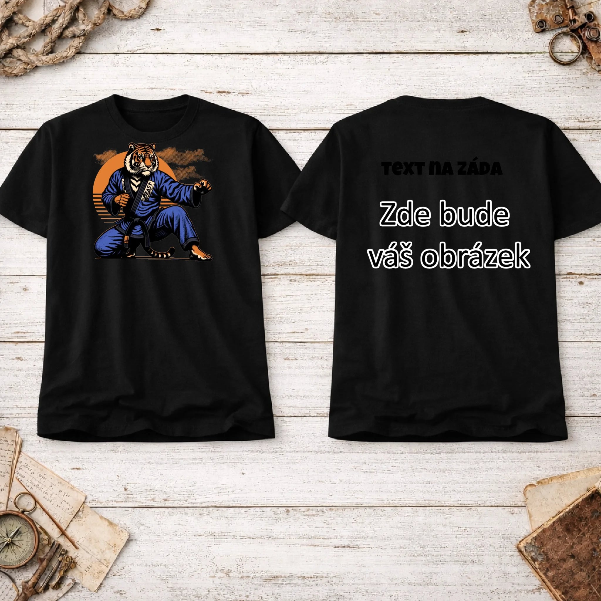 BOJOVÉ SPORTY VÝBĚR OBRÁZKU (10+motivů) a MOŽNOST DOPLNIT VLASTNÍ TEXTY pánské tričko
