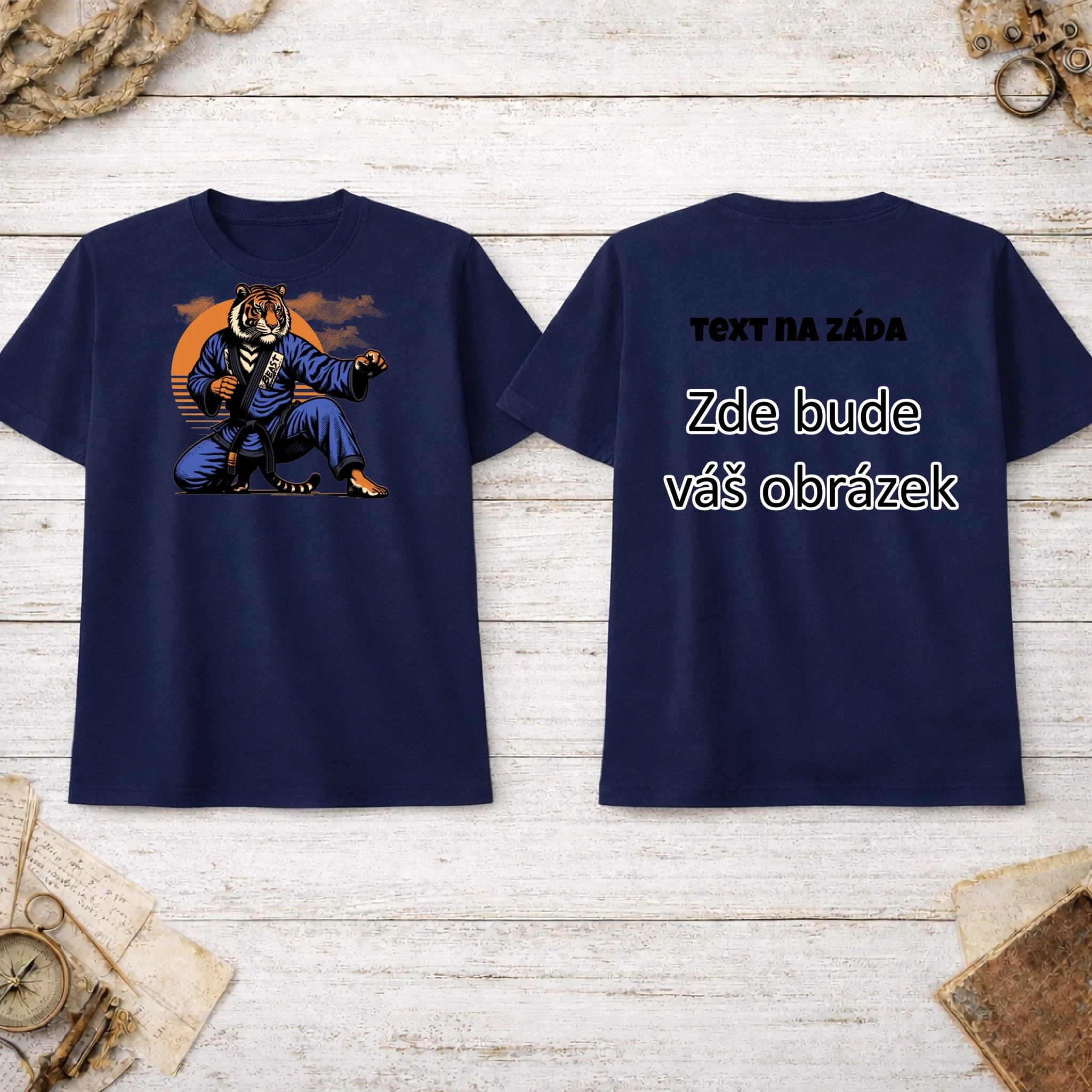 BOJOVÉ SPORTY VÝBĚR OBRÁZKU (10+motivů) a MOŽNOST DOPLNIT VLASTNÍ TEXTY pánské tričko