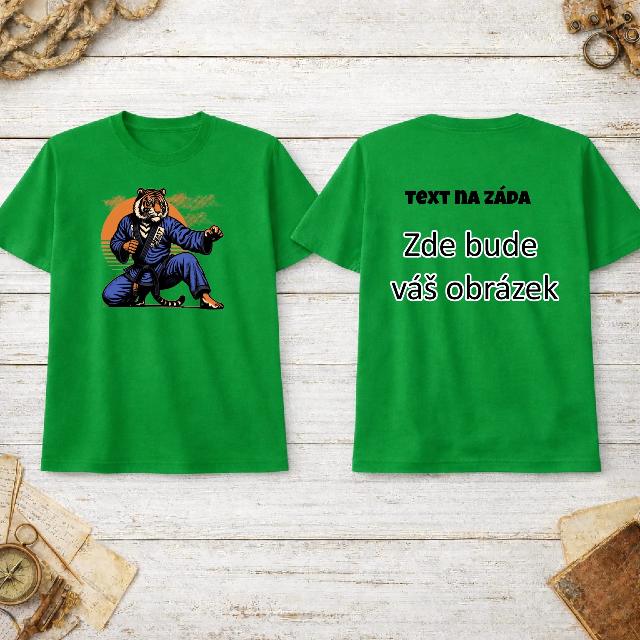 BOJOVÉ SPORTY VÝBĚR OBRÁZKU (10+motivů) a MOŽNOST DOPLNIT VLASTNÍ TEXTY pánské tričko