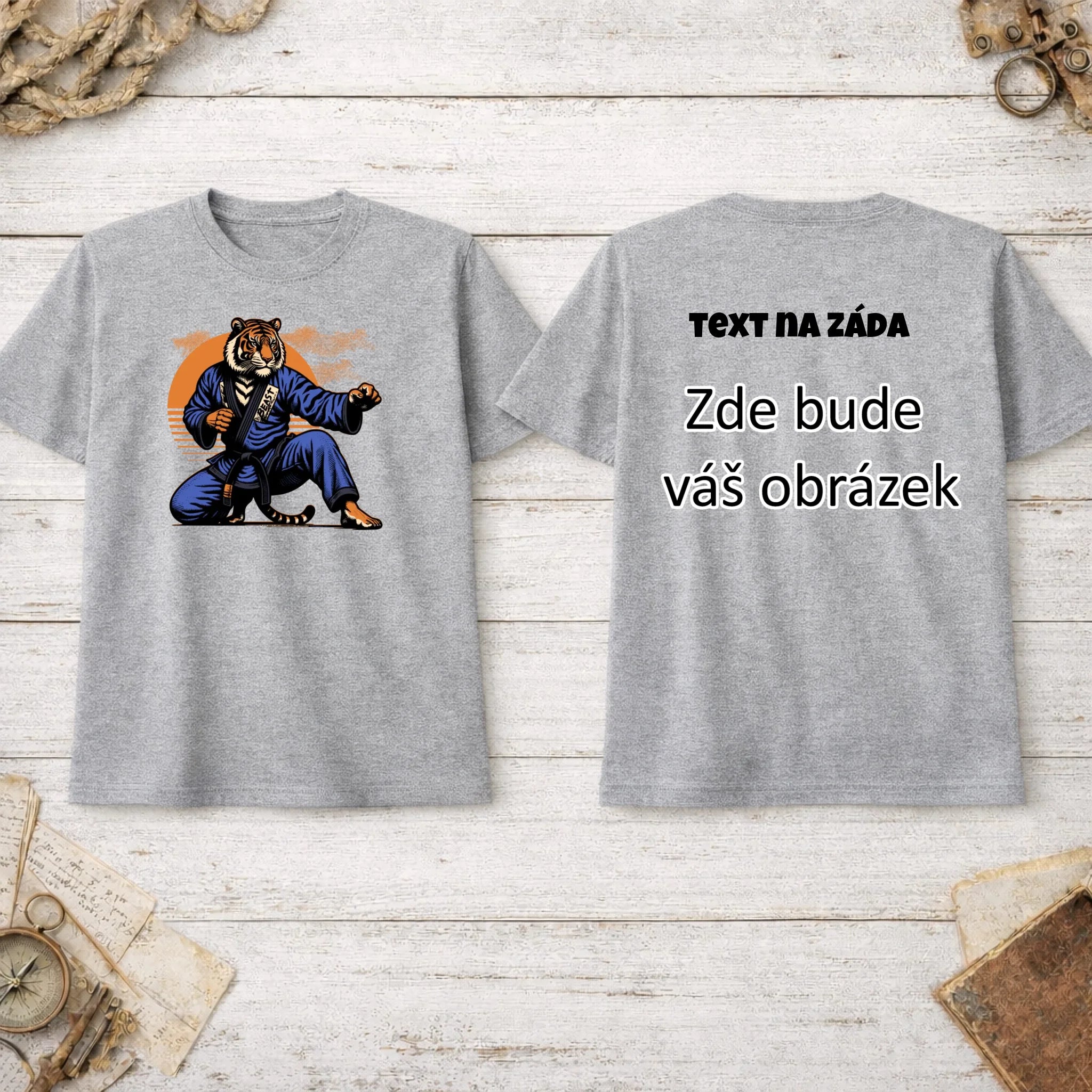 BOJOVÉ SPORTY VÝBĚR OBRÁZKU (10+motivů) a MOŽNOST DOPLNIT VLASTNÍ TEXTY pánské tričko