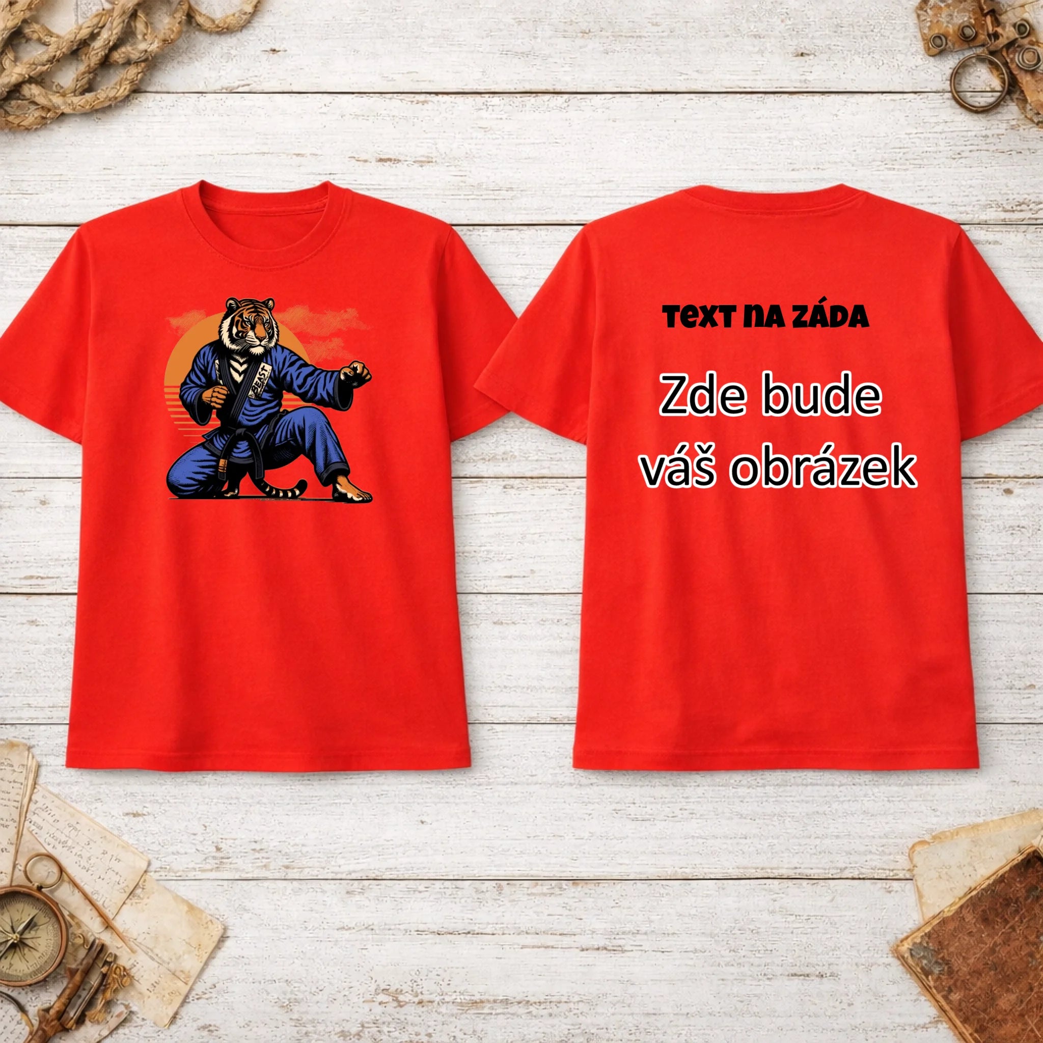 BOJOVÉ SPORTY VÝBĚR OBRÁZKU (10+motivů) a MOŽNOST DOPLNIT VLASTNÍ TEXTY chlapecké tričko