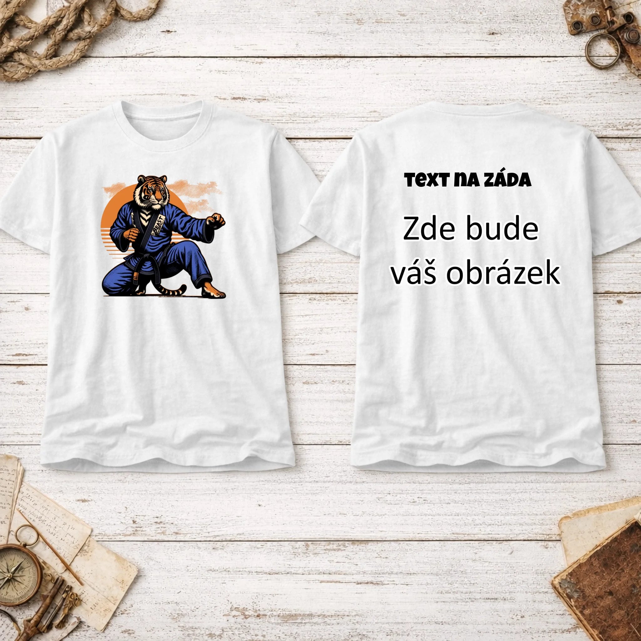 BOJOVÉ SPORTY VÝBĚR OBRÁZKU (10+motivů) a MOŽNOST DOPLNIT VLASTNÍ TEXTY chlapecké tričko