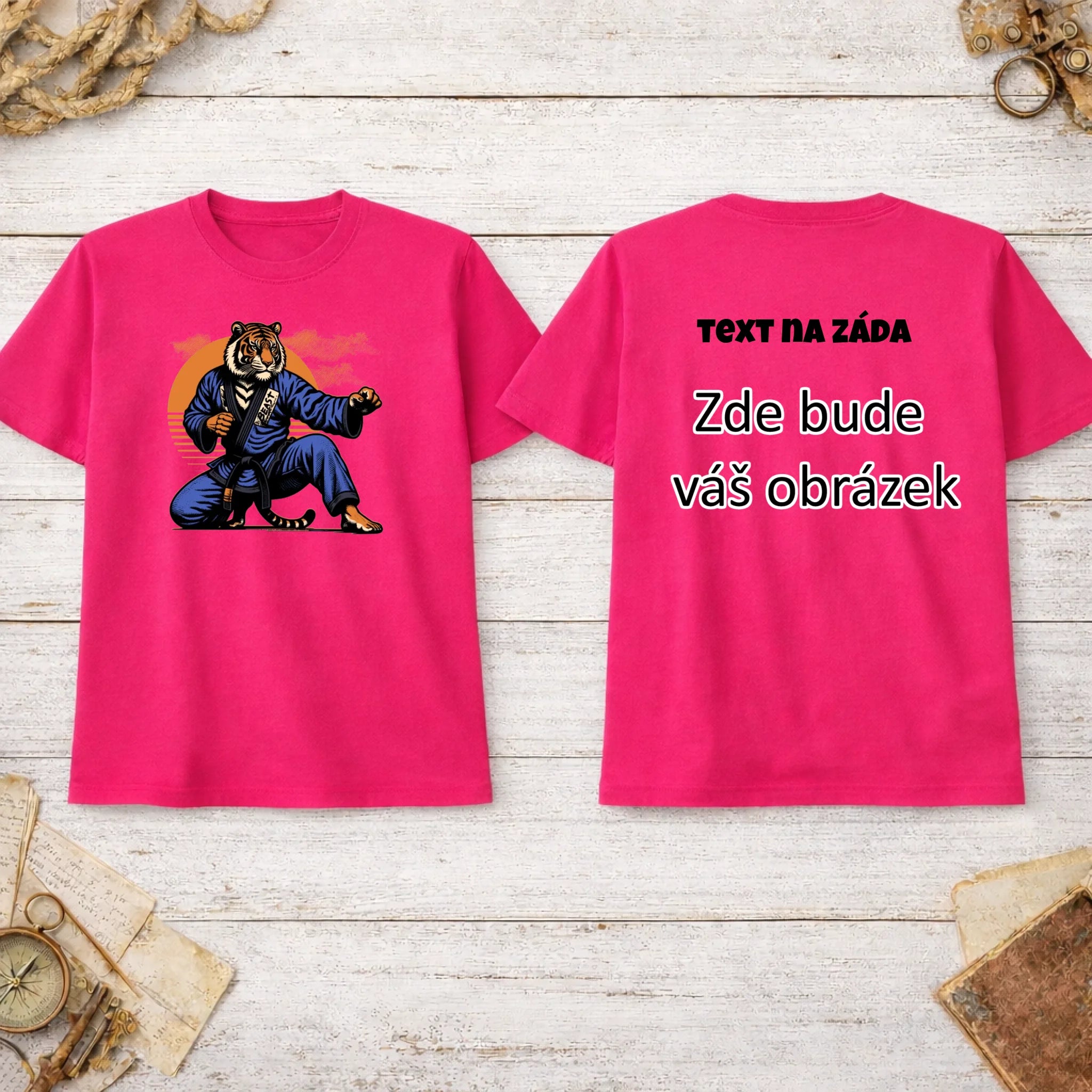 BOJOVÉ SPORTY VÝBĚR OBRÁZKU (10+motivů) a MOŽNOST DOPLNIT VLASTNÍ TEXTY chlapecké tričko