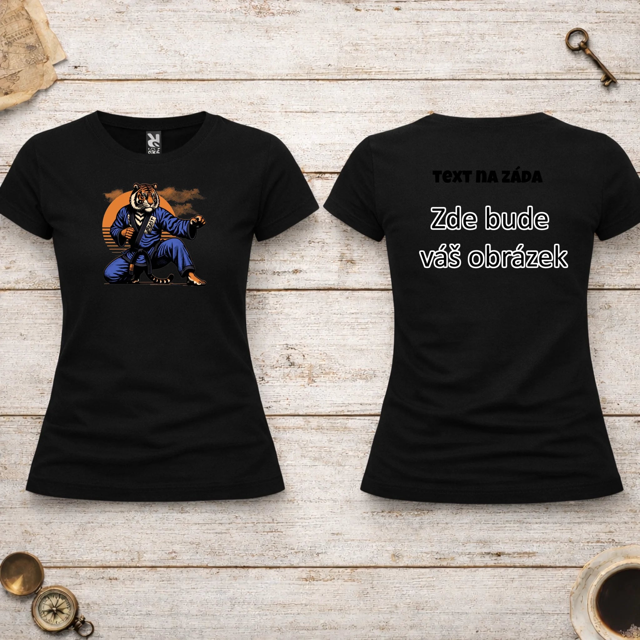 BOJOVÉ SPORTY VÝBĚR OBRÁZKU (10+motivů) a MOŽNOST DOPLNIT VLASTNÍ TEXTY dámské tričko