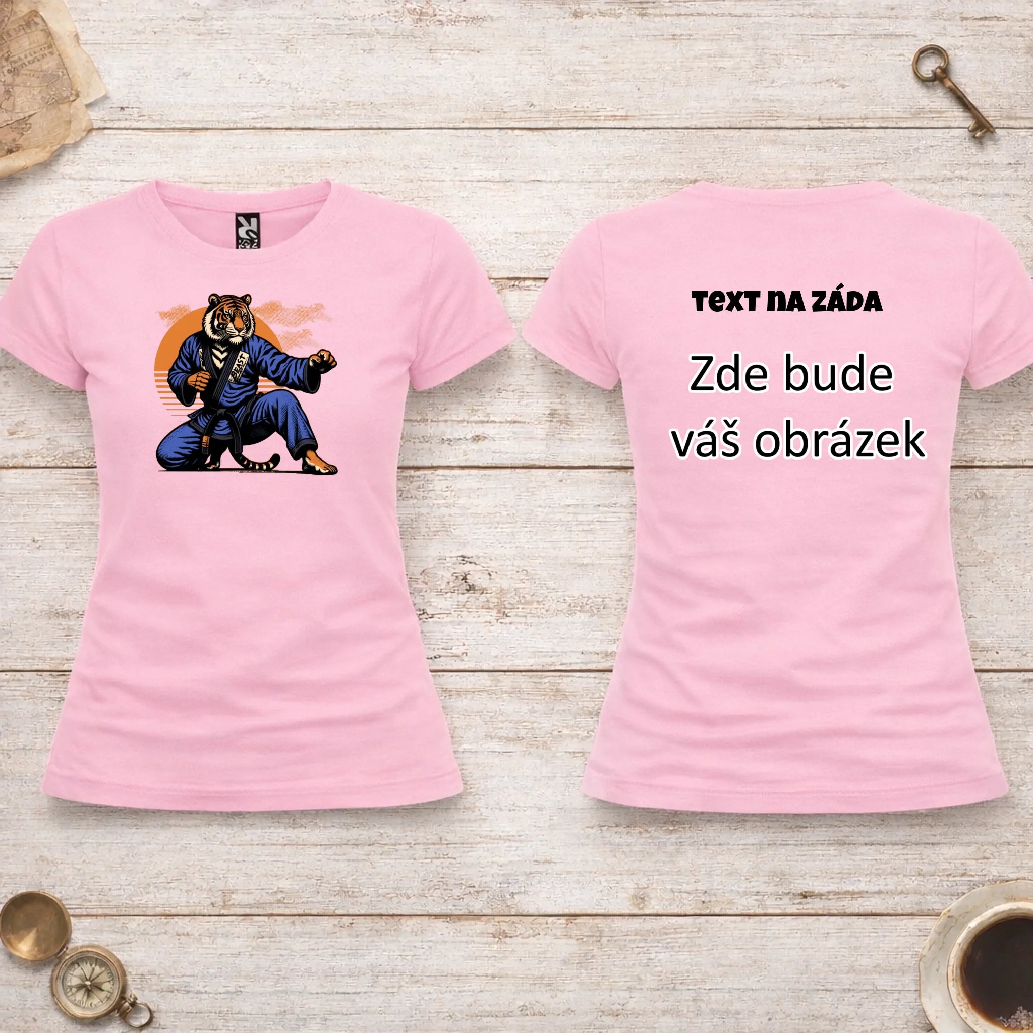 BOJOVÉ SPORTY VÝBĚR OBRÁZKU (10+motivů) a MOŽNOST DOPLNIT VLASTNÍ TEXTY dámské tričko