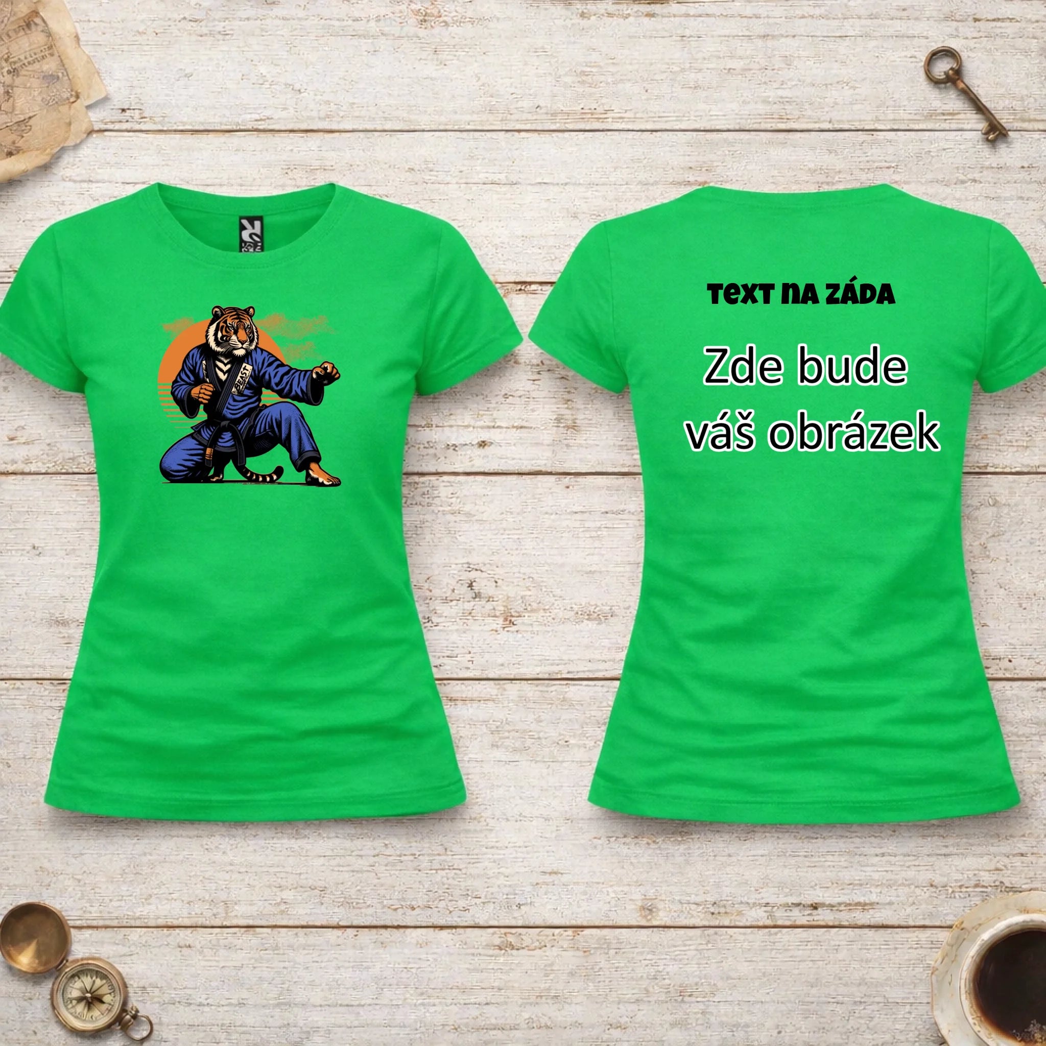 BOJOVÉ SPORTY VÝBĚR OBRÁZKU (10+motivů) a MOŽNOST DOPLNIT VLASTNÍ TEXTY dámské tričko