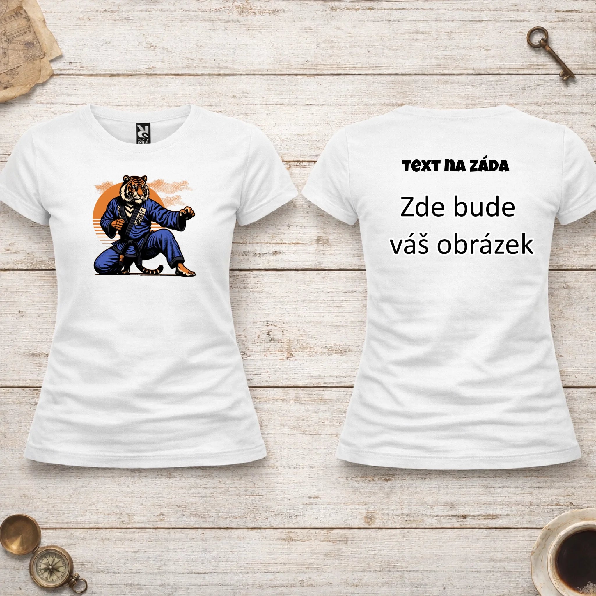 BOJOVÉ SPORTY VÝBĚR OBRÁZKU (10+motivů) a MOŽNOST DOPLNIT VLASTNÍ TEXTY dámské tričko