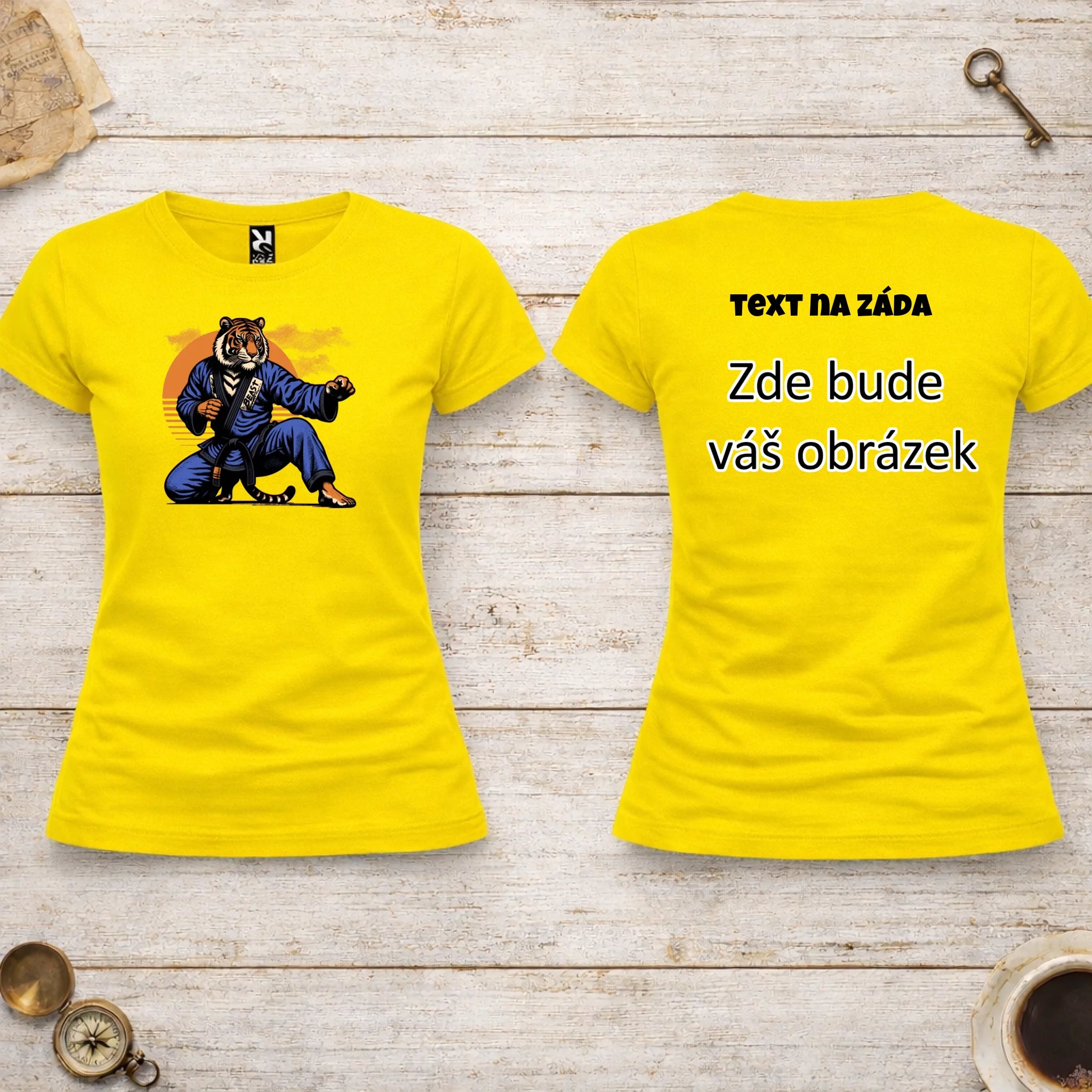 BOJOVÉ SPORTY VÝBĚR OBRÁZKU (10+motivů) a MOŽNOST DOPLNIT VLASTNÍ TEXTY dámské tričko