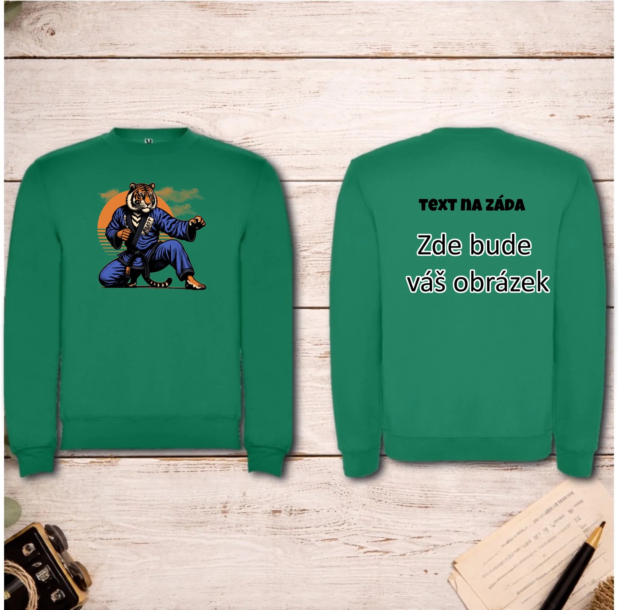 bojové sporty VÝBĚR Z MOTIVŮ pánská mikina