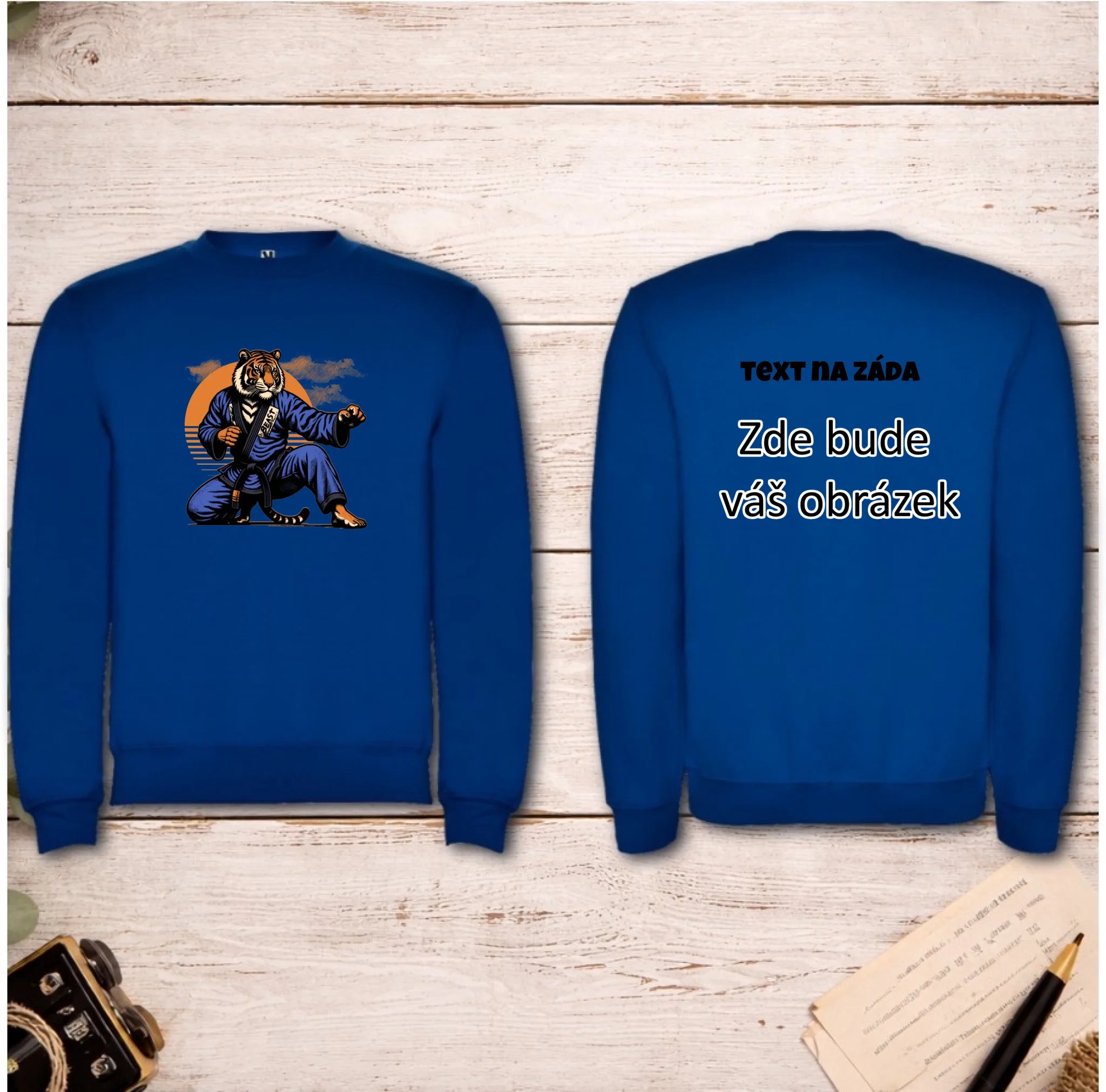 bojové sporty VÝBĚR Z MOTIVŮ pánská mikina